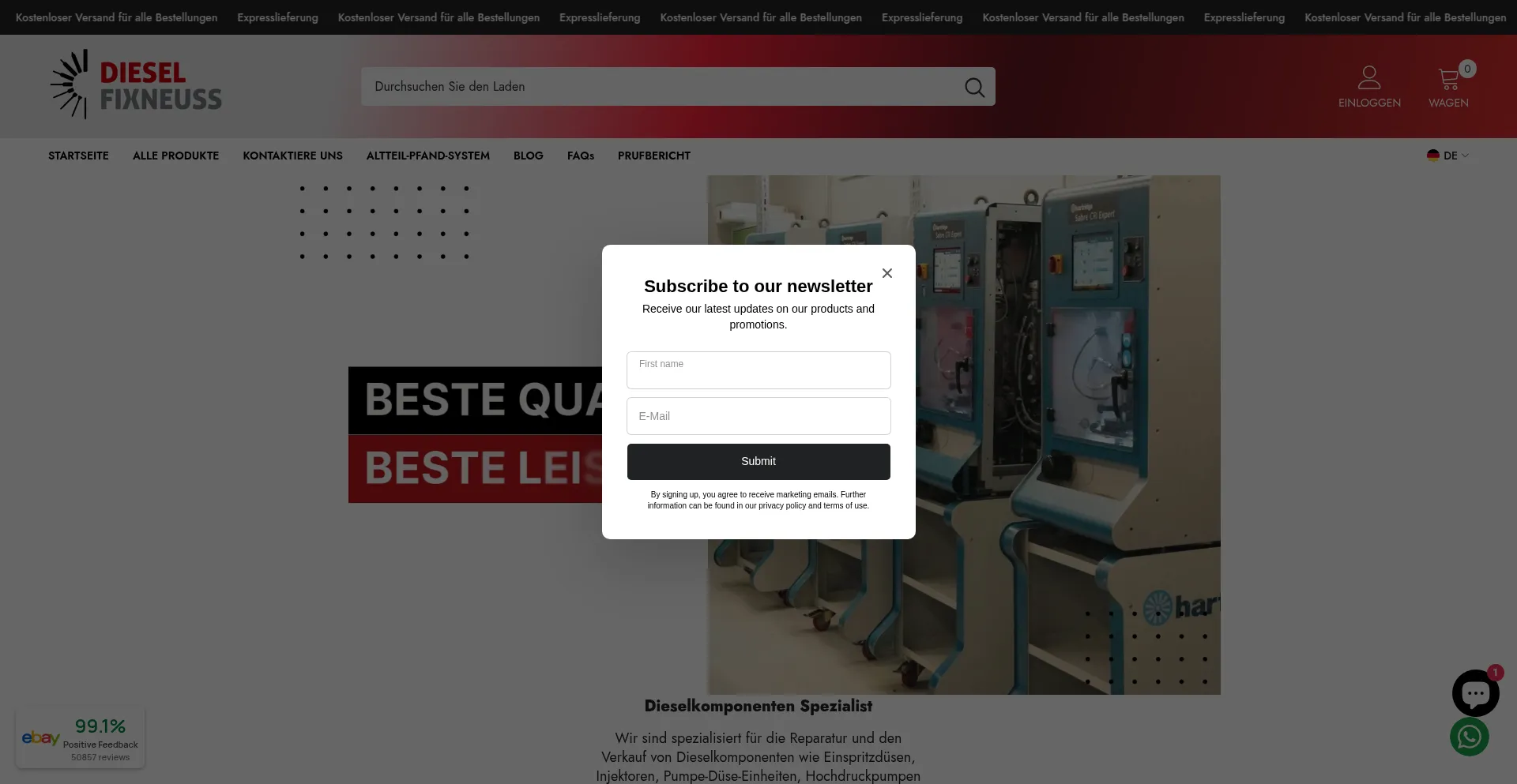 Dieselfixneuss.de 安全可靠吗？