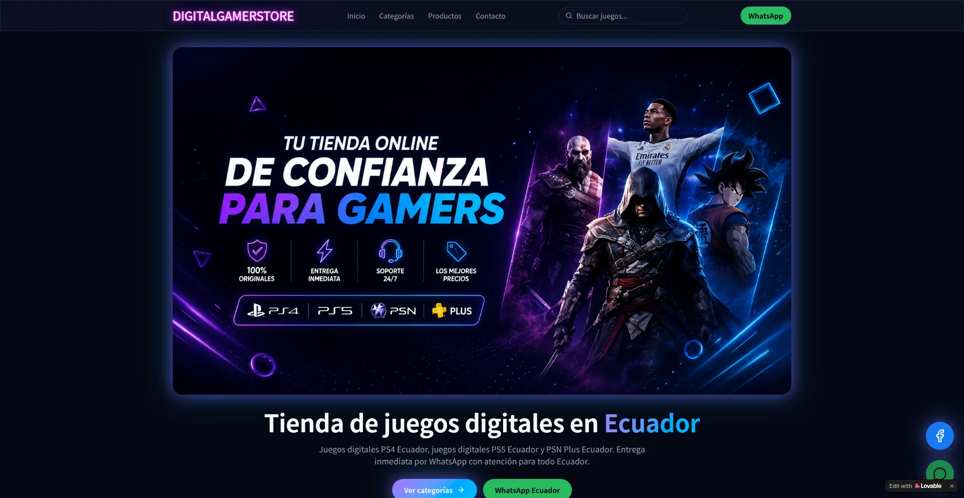 Digitalgamerstoreonline.com