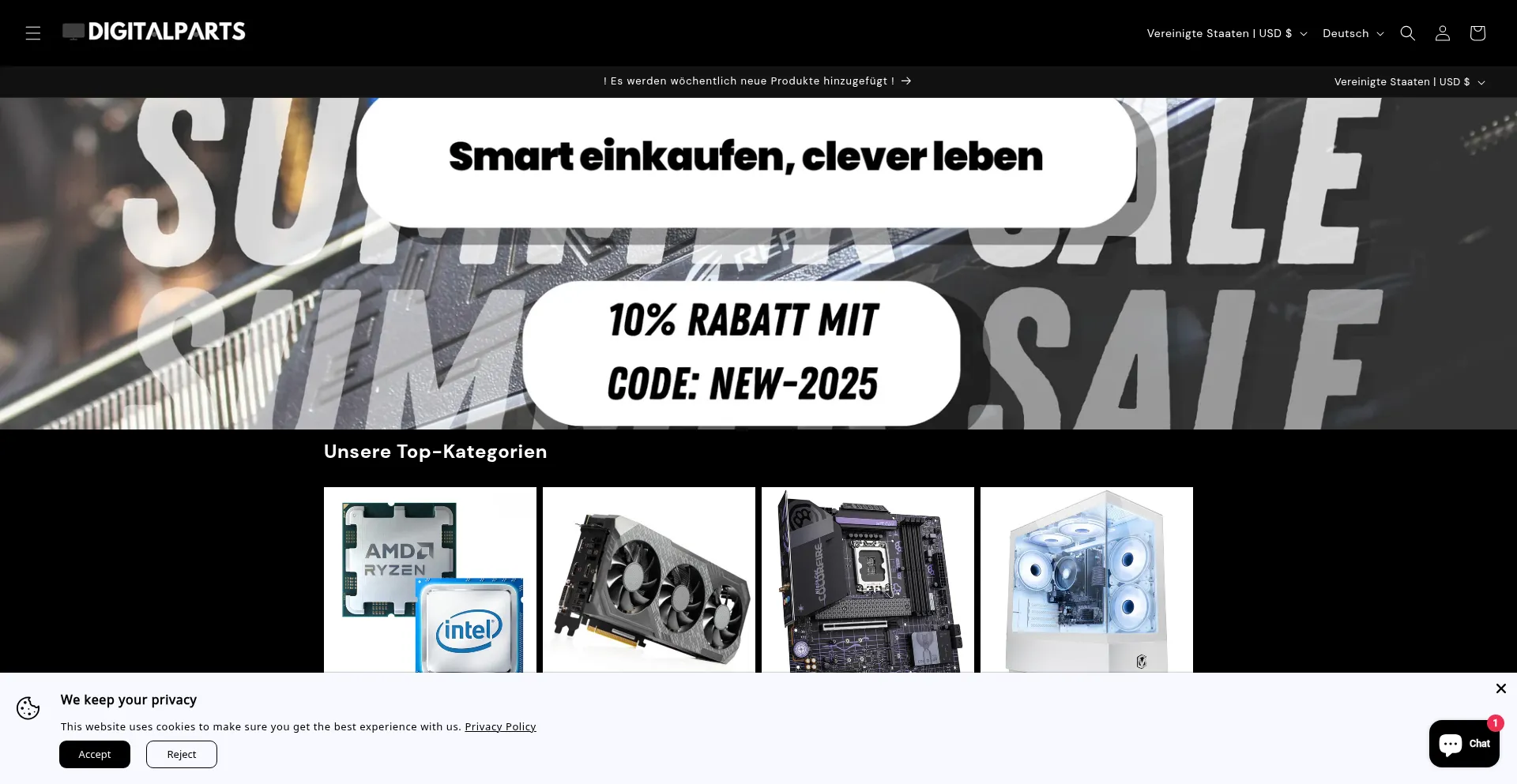 Digitalparts.ch 安全可靠吗？