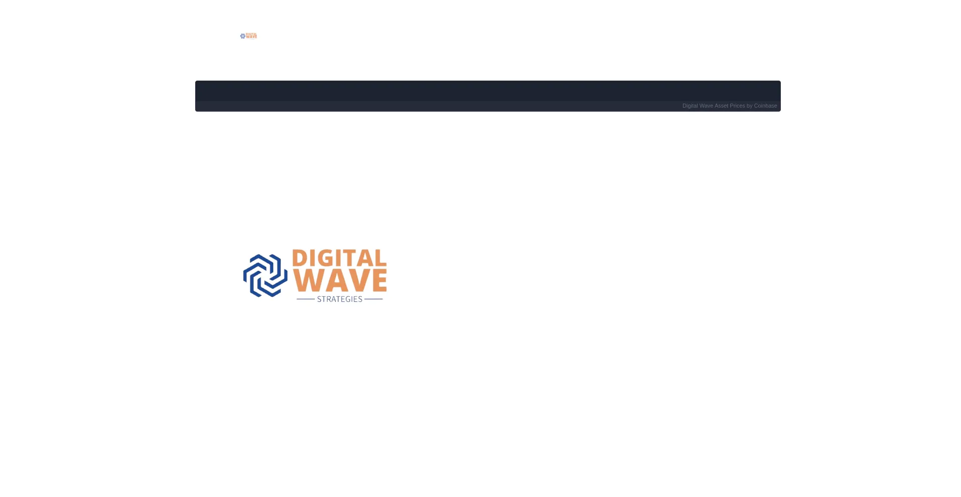 Website screenshot of Digitalwavestrategies.com