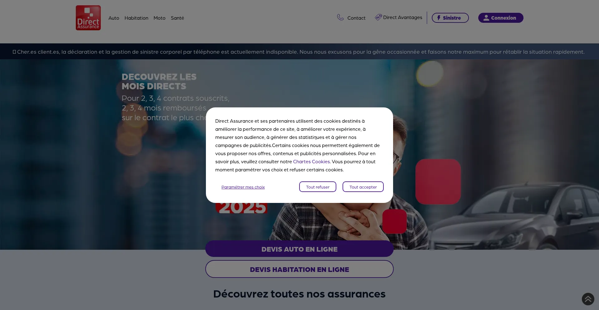 Direct-assurance.fr Screenshot