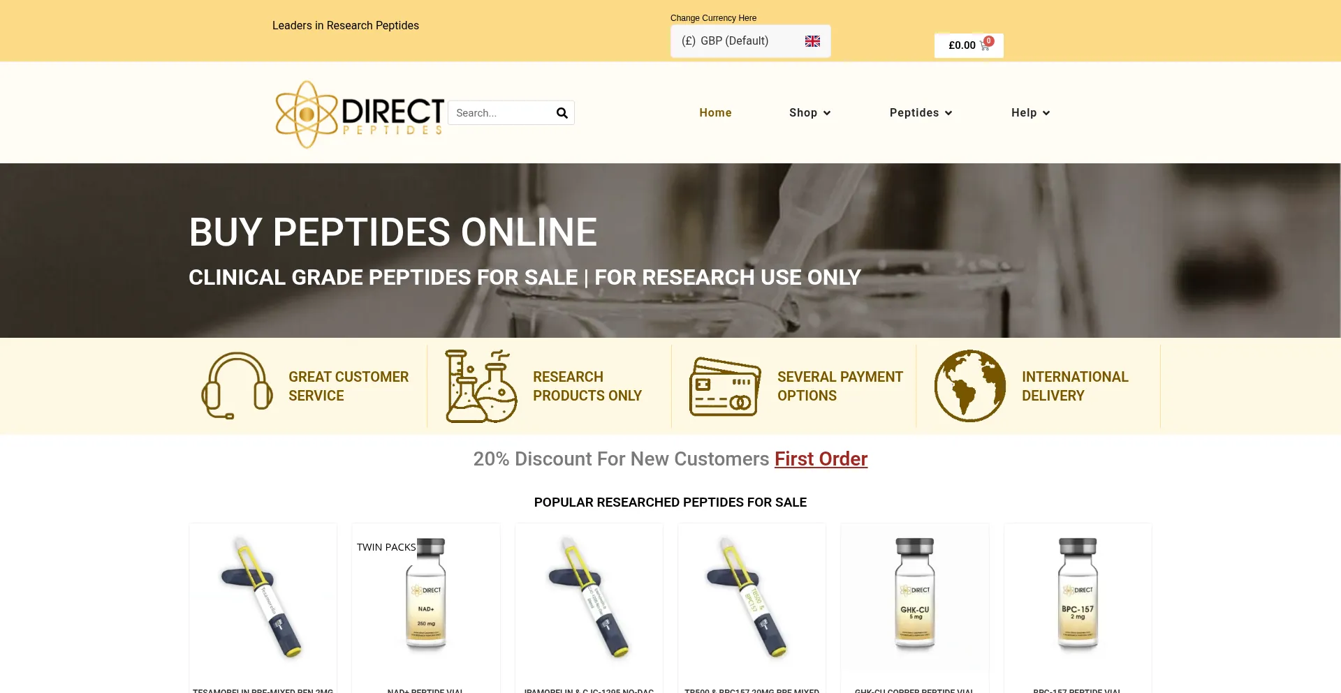 Direct-peptides.com 安全可靠吗？