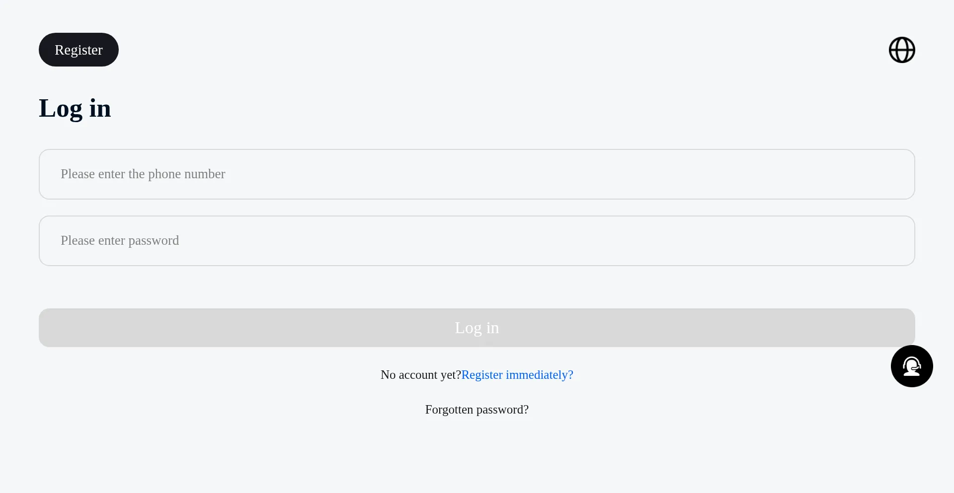 Website screenshot of Dirfn.io