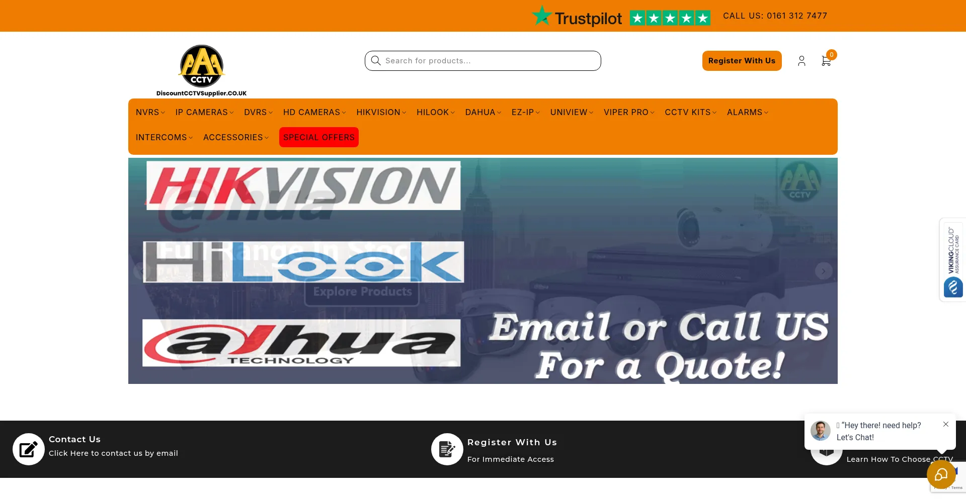 Discountcctvsupplier.co.uk 安全可靠吗？