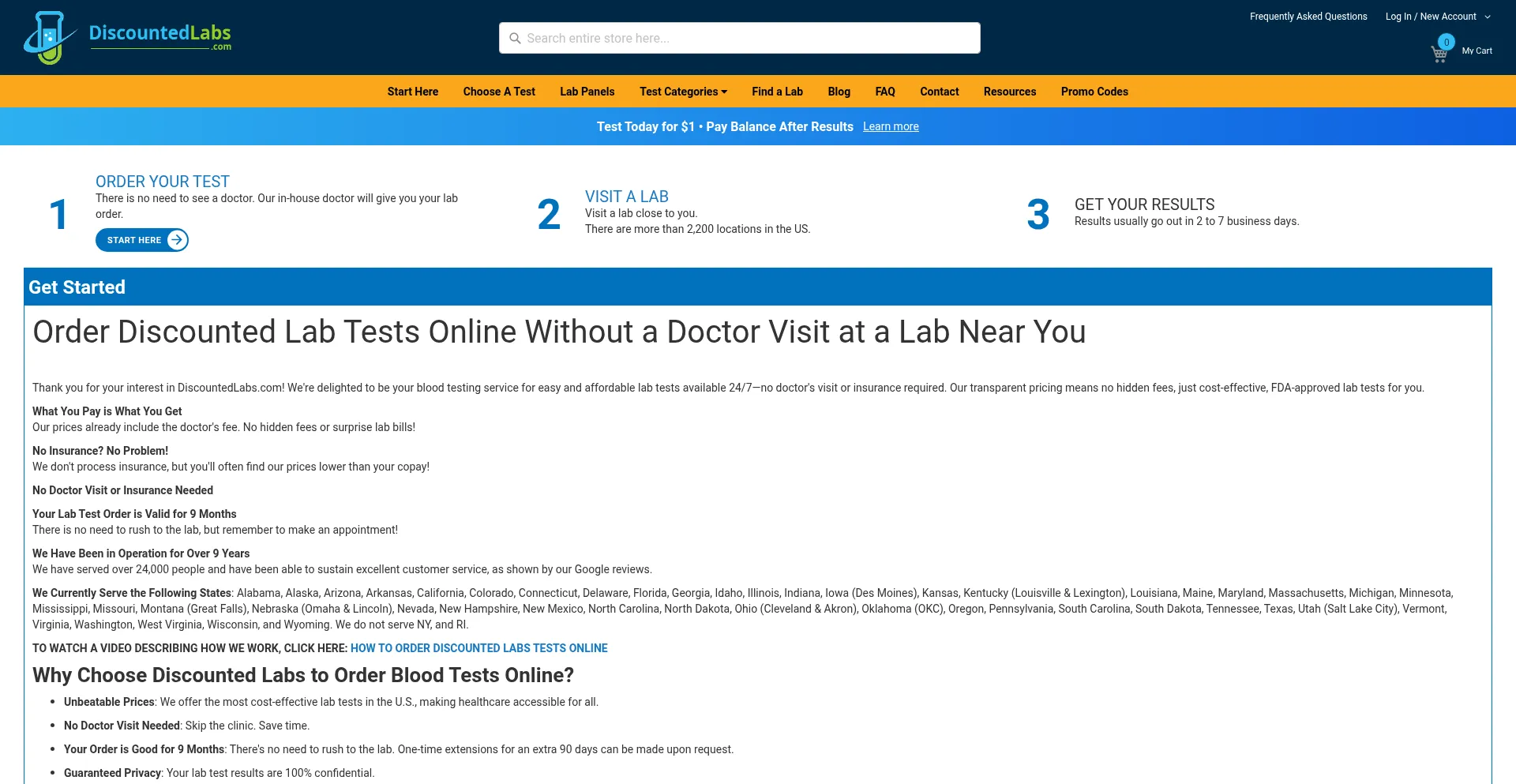 Discountedlabs.com 安全可靠吗？