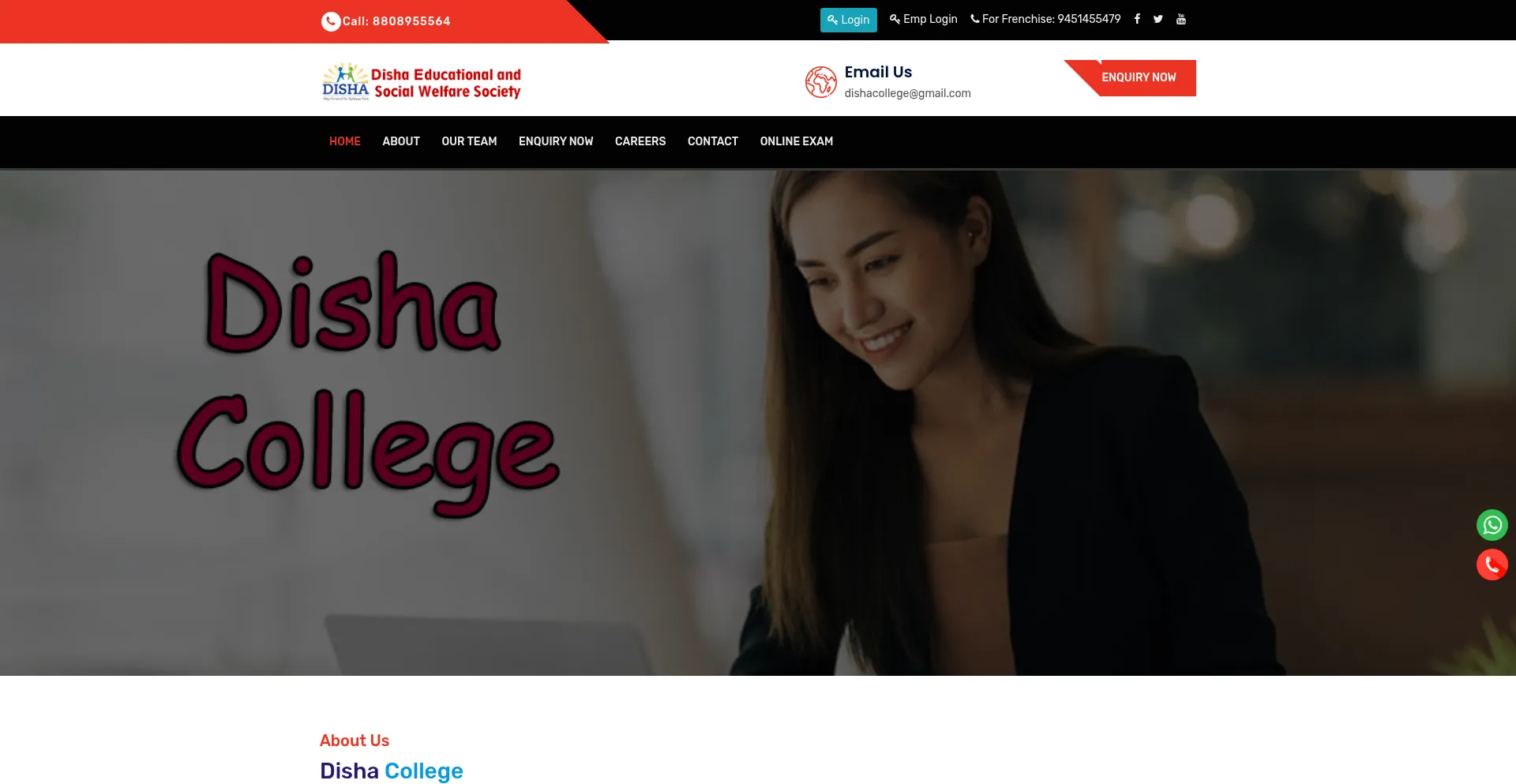Dishacollege.org