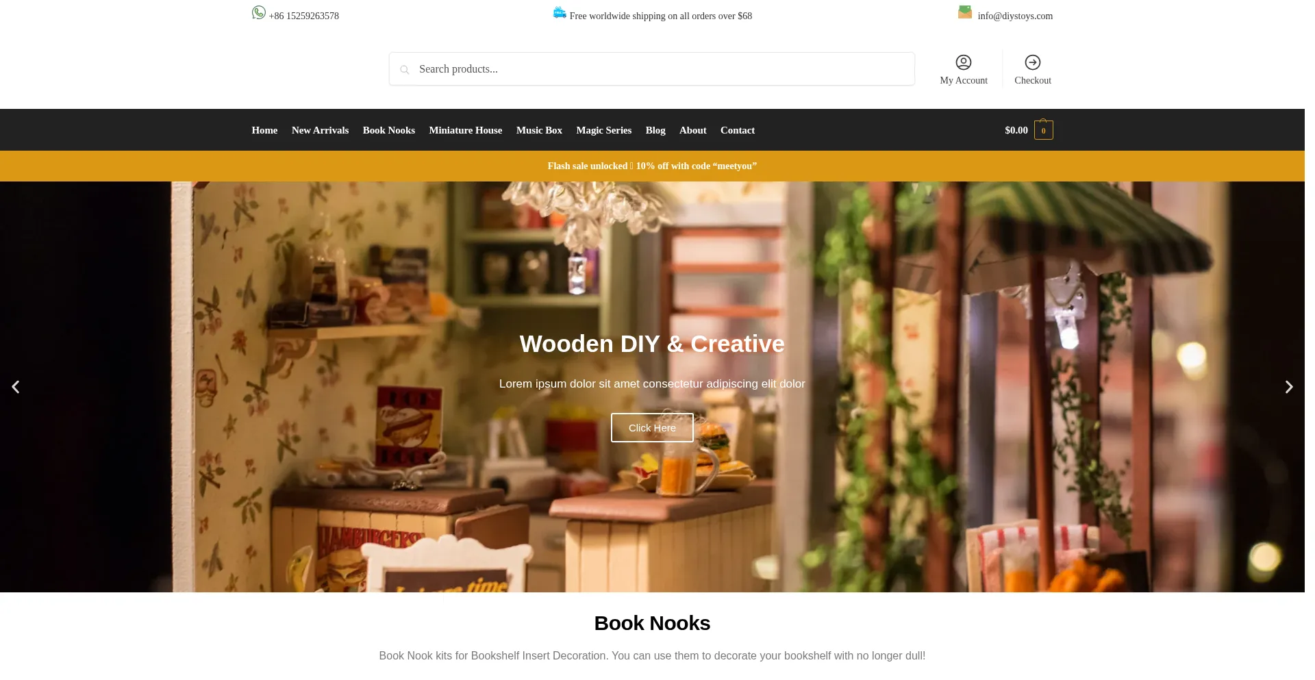 Diystoys.com Screenshot
