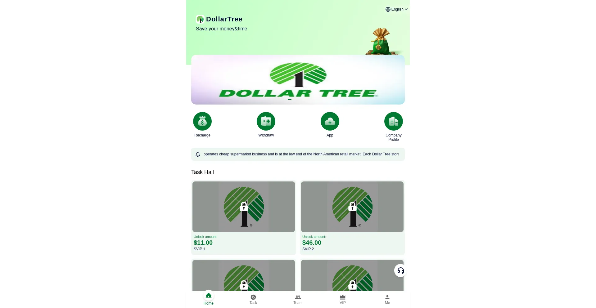 Website screenshot of Dltr-mall.com