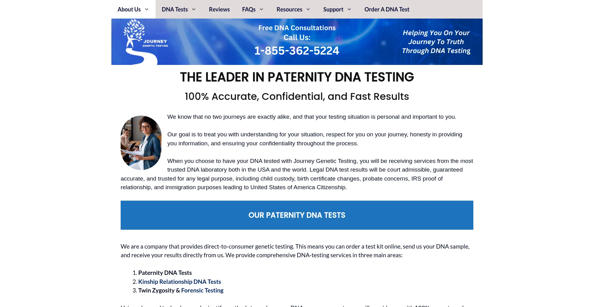 Dna-paternity-testing.com 安全可靠吗？