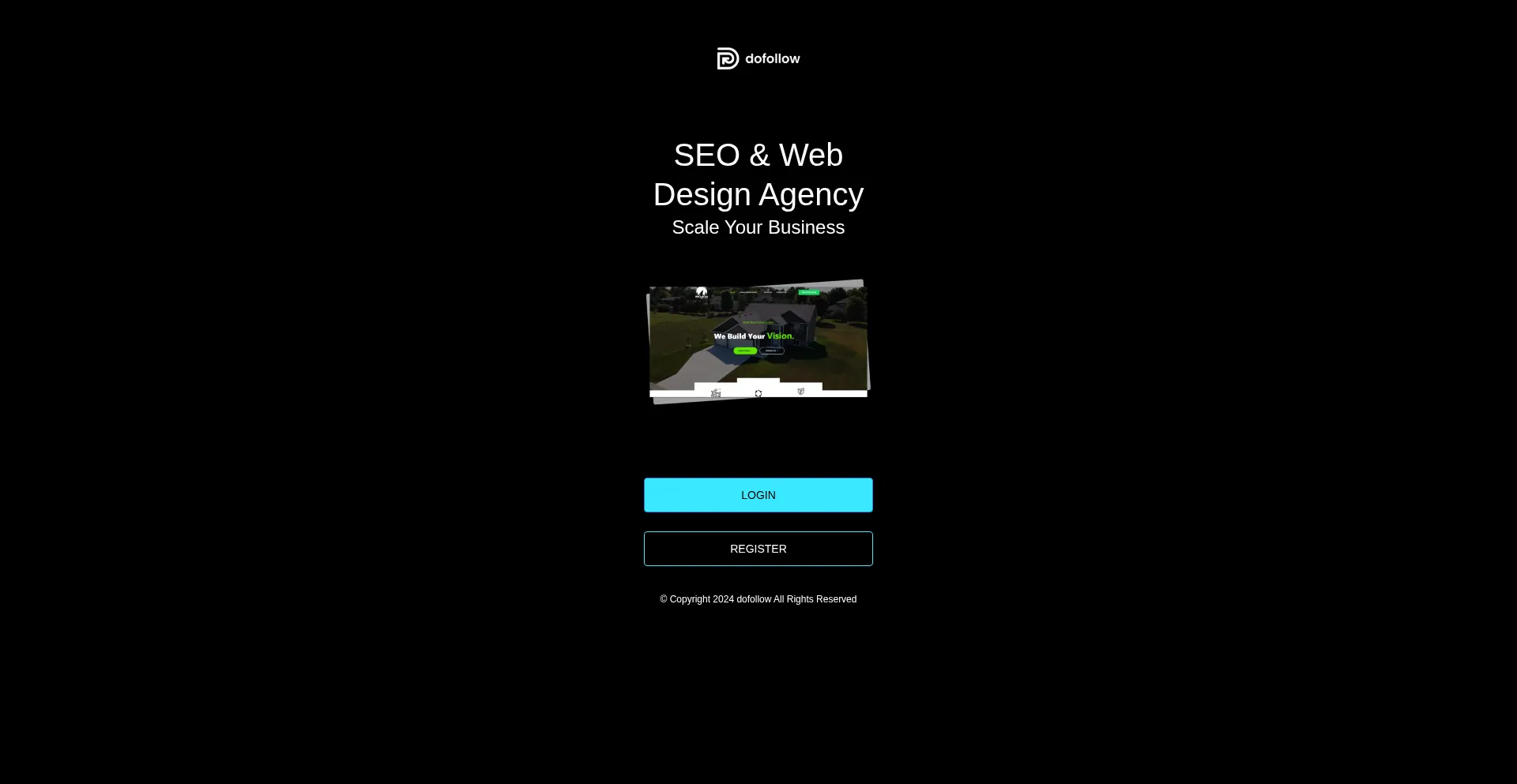 Website screenshot of Dofollow-io.com
