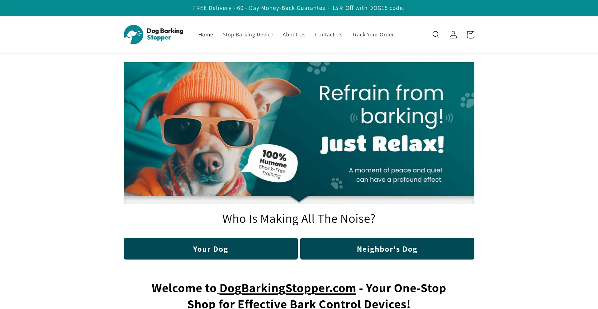 Dogbarkingstopper.com 安全可靠吗？