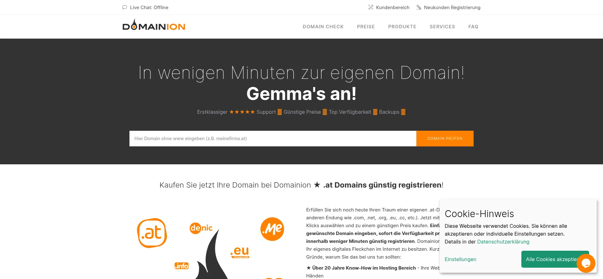 Domainion.at