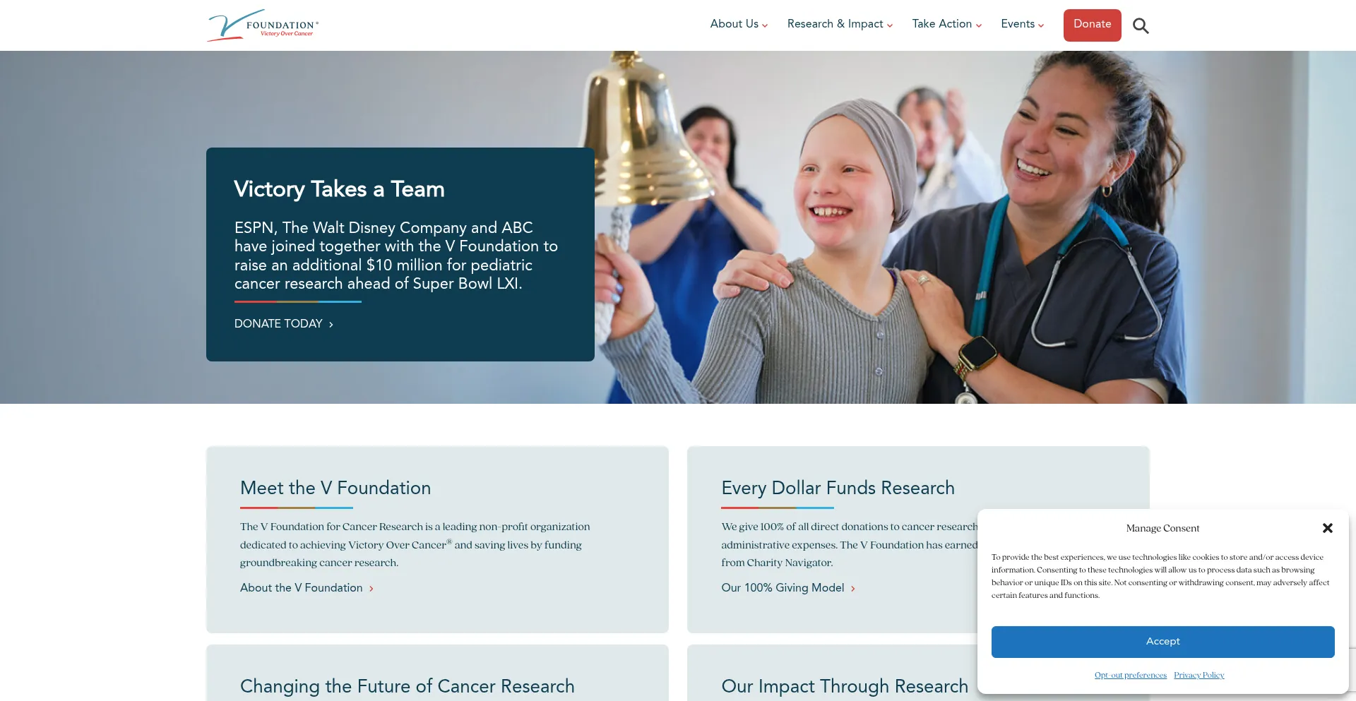 Donate.v.org