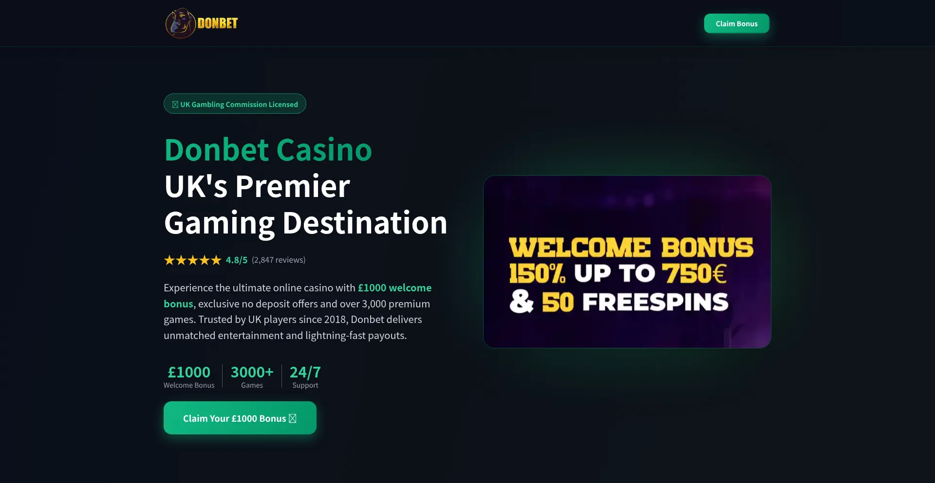 Donbetgame.uk.com
