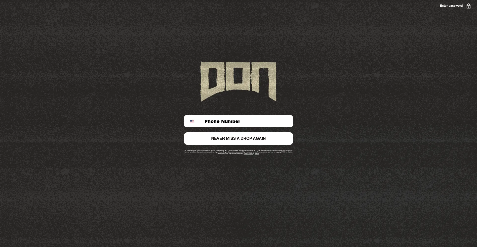 Website screenshot of Donhats.co
