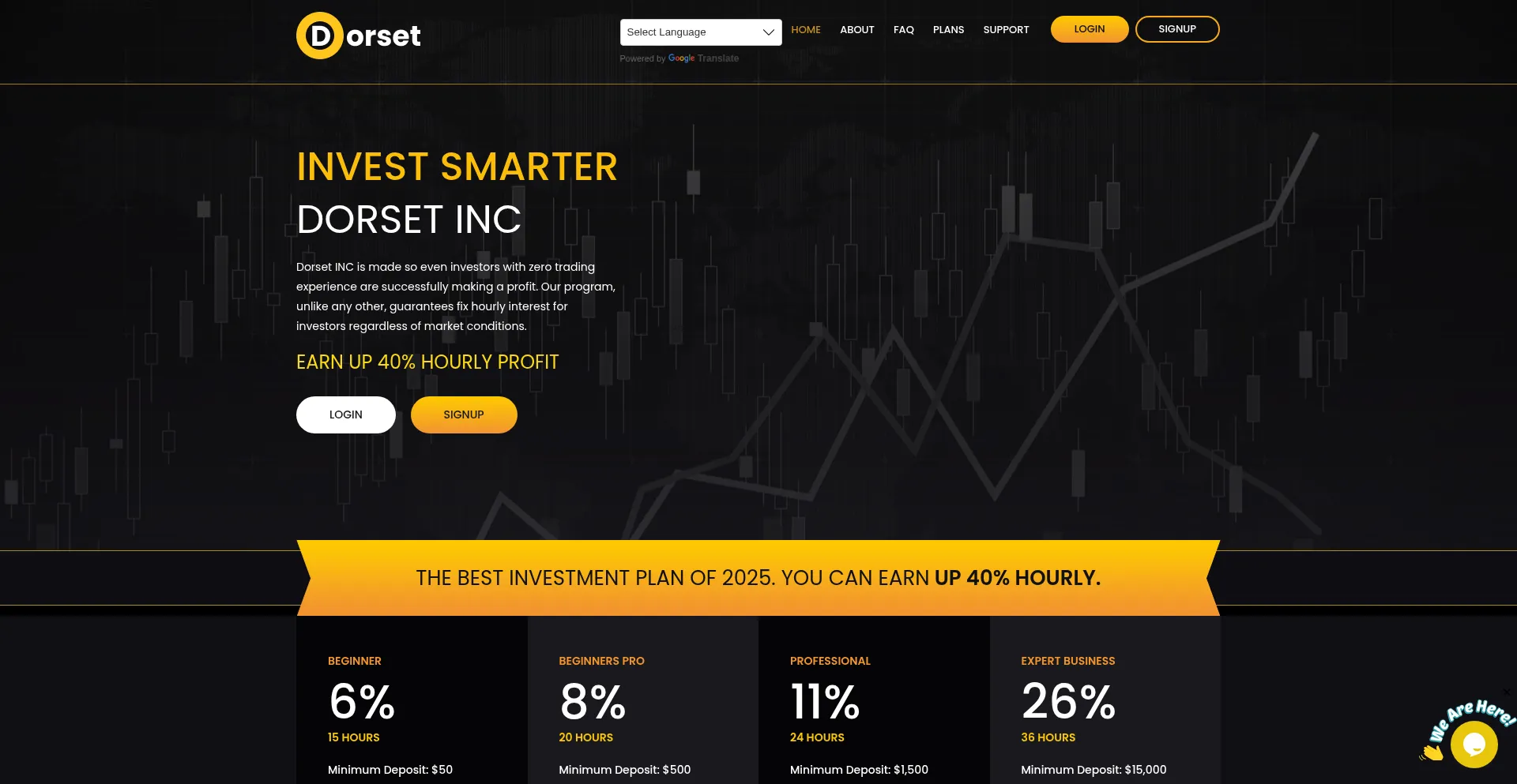 Dorsetinc.com Screenshot