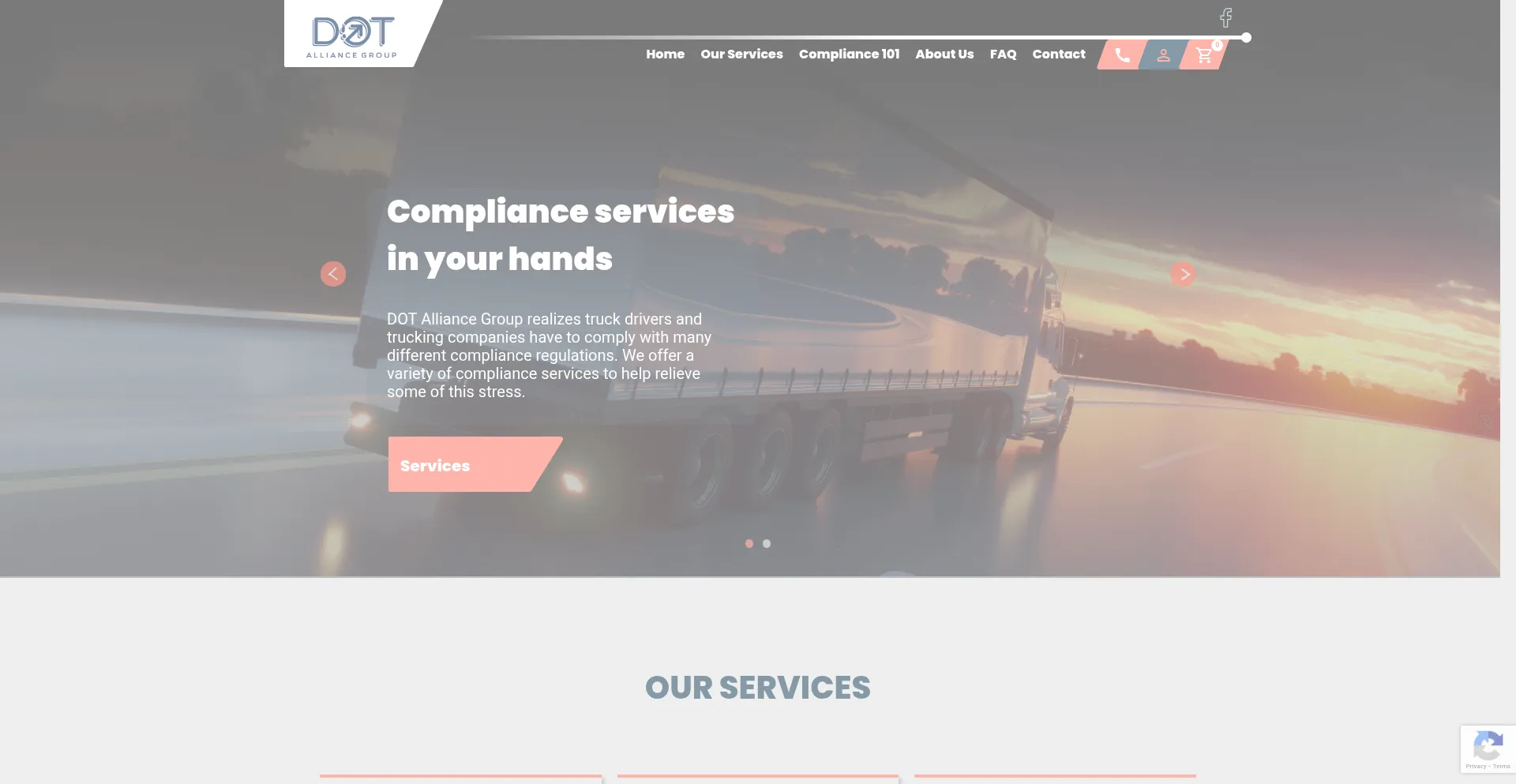 Dotalliancegroup.com Screenshot
