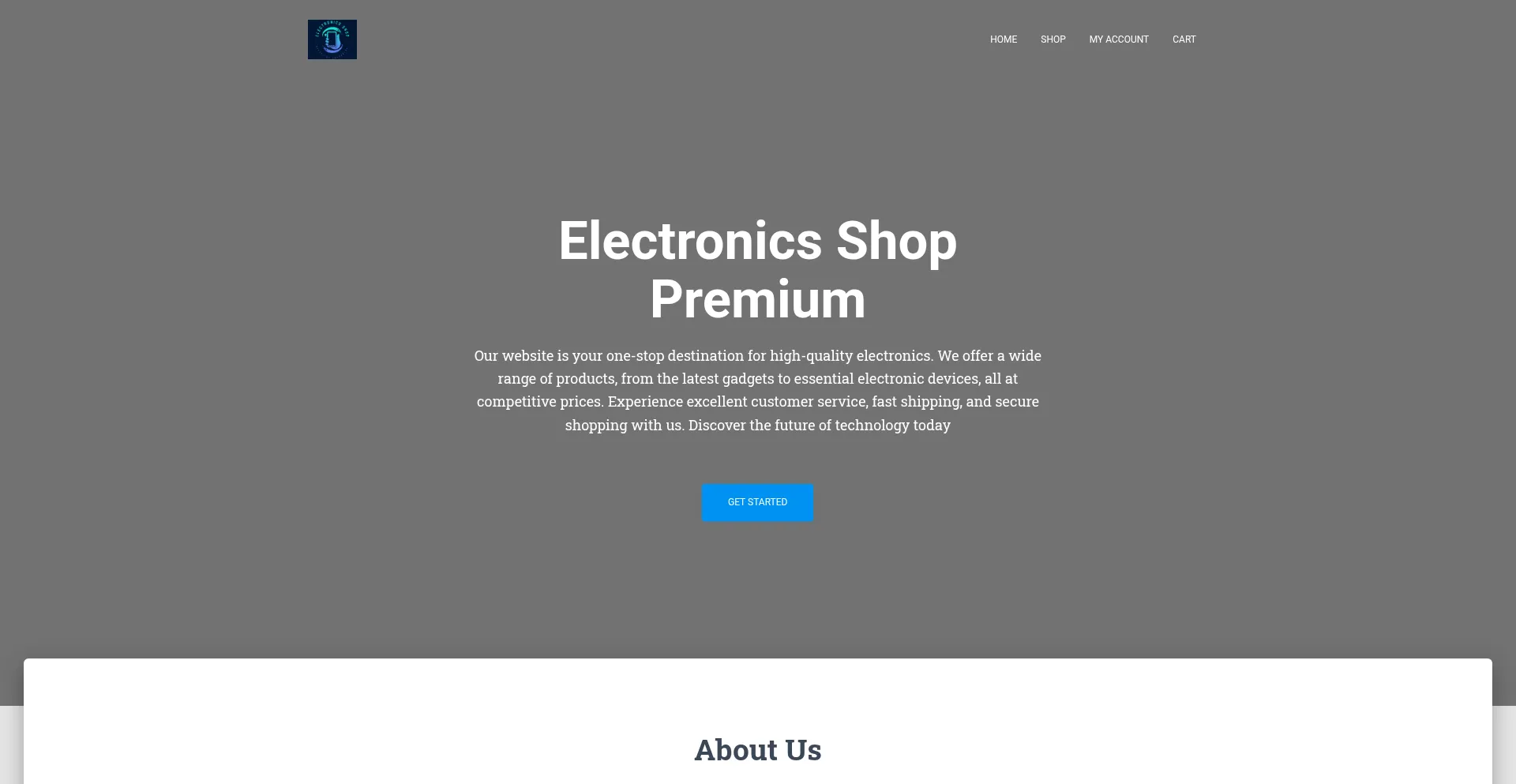Website screenshot of Dotywebdesign.site