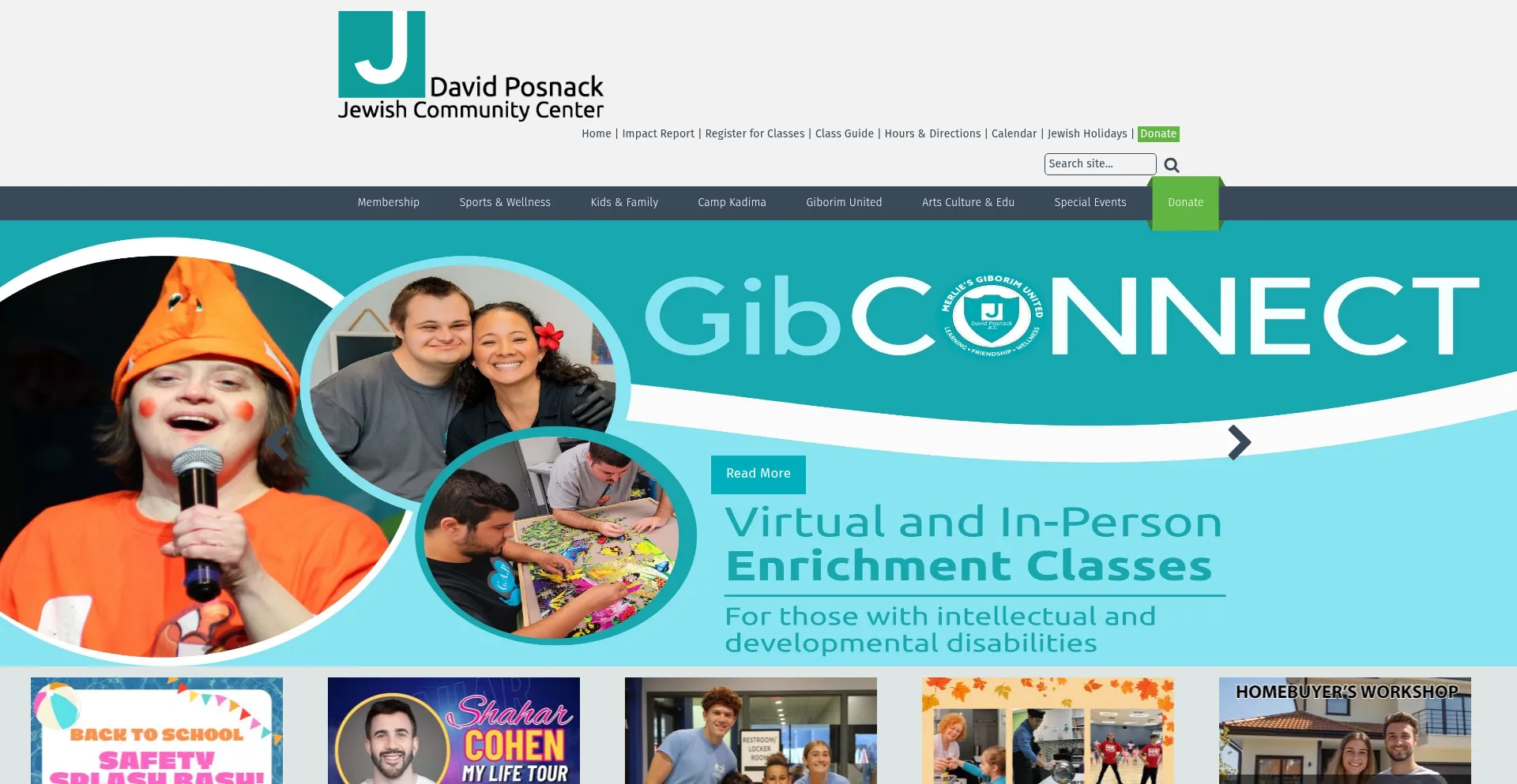 Website screenshot of Dpjcc.org