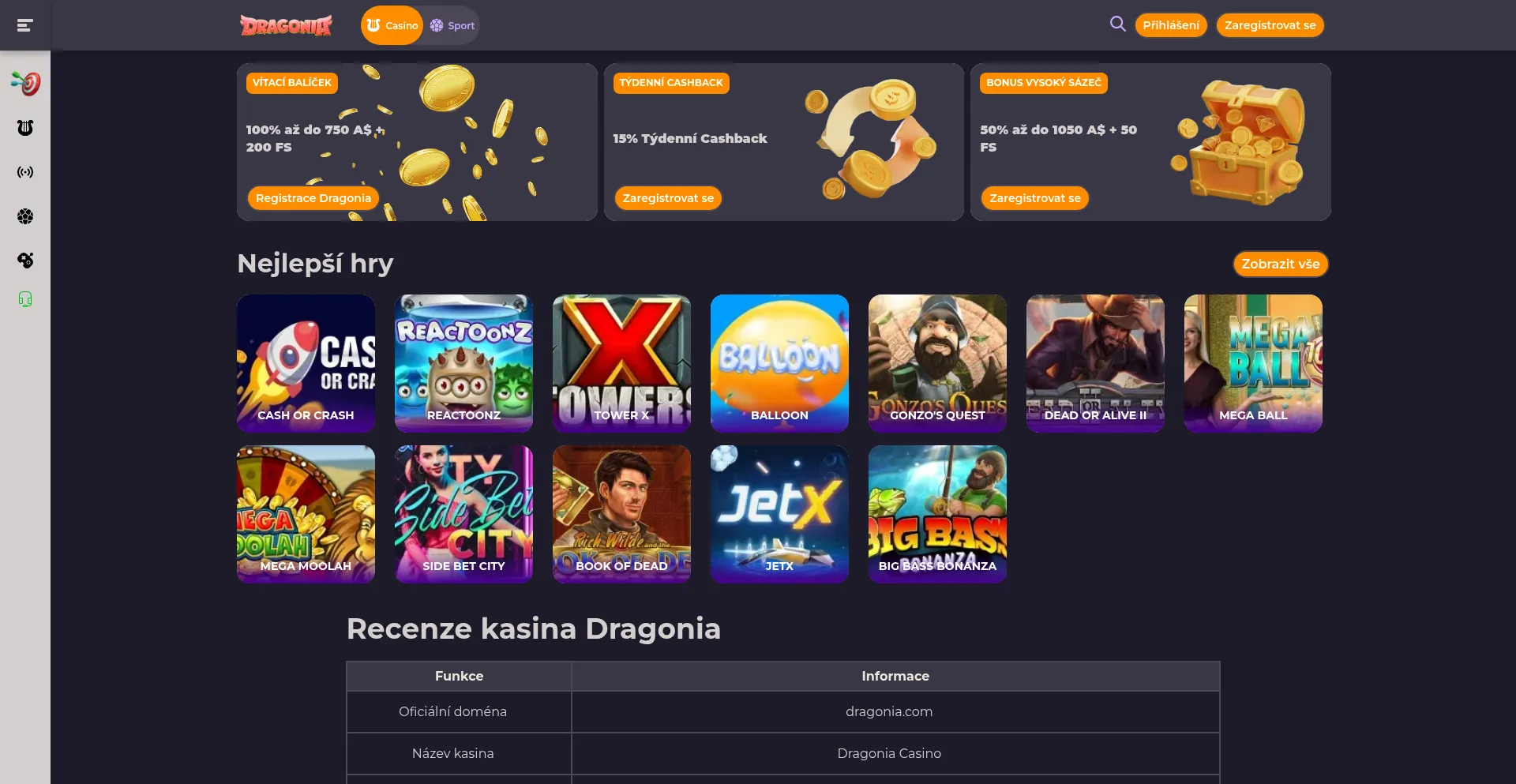 Dragoniaonline.cz