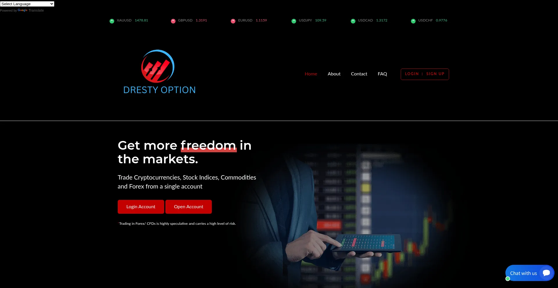 Drestyoption.live