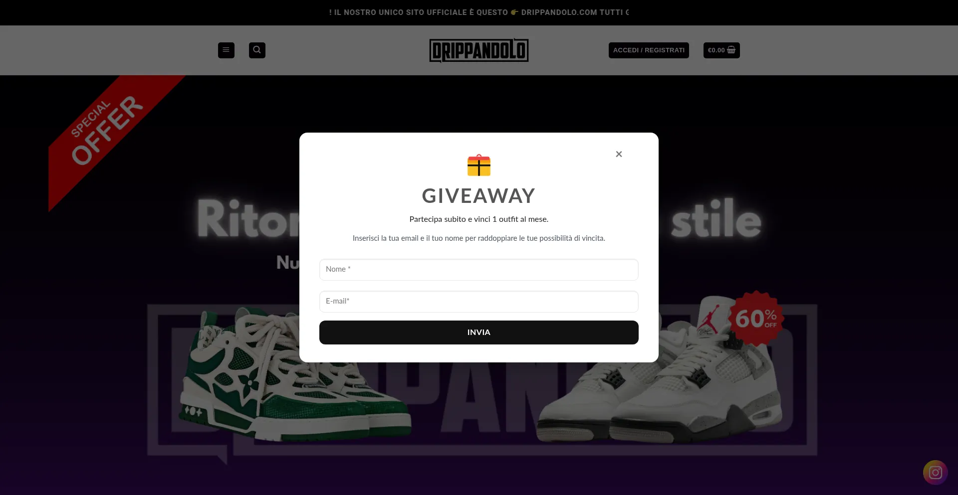 Drippandolo.com 安全可靠吗？