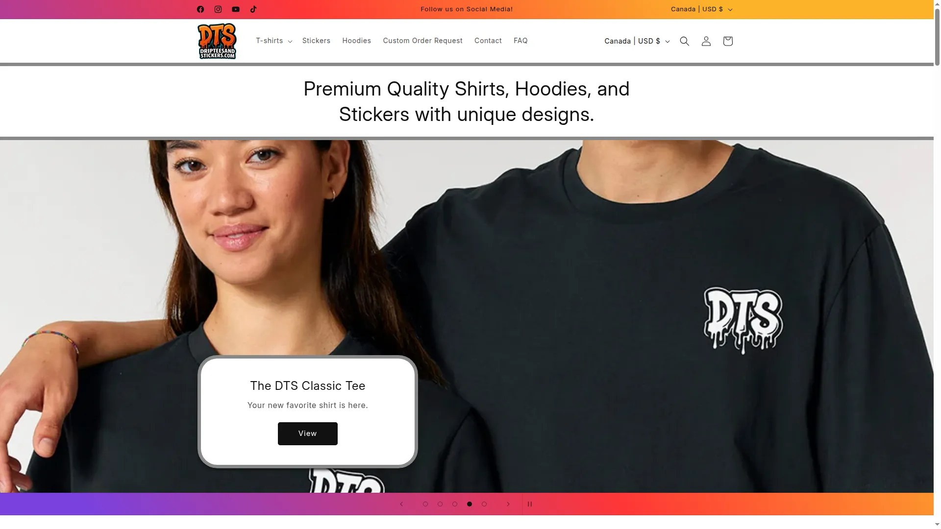 Dripteesandstickers.com
