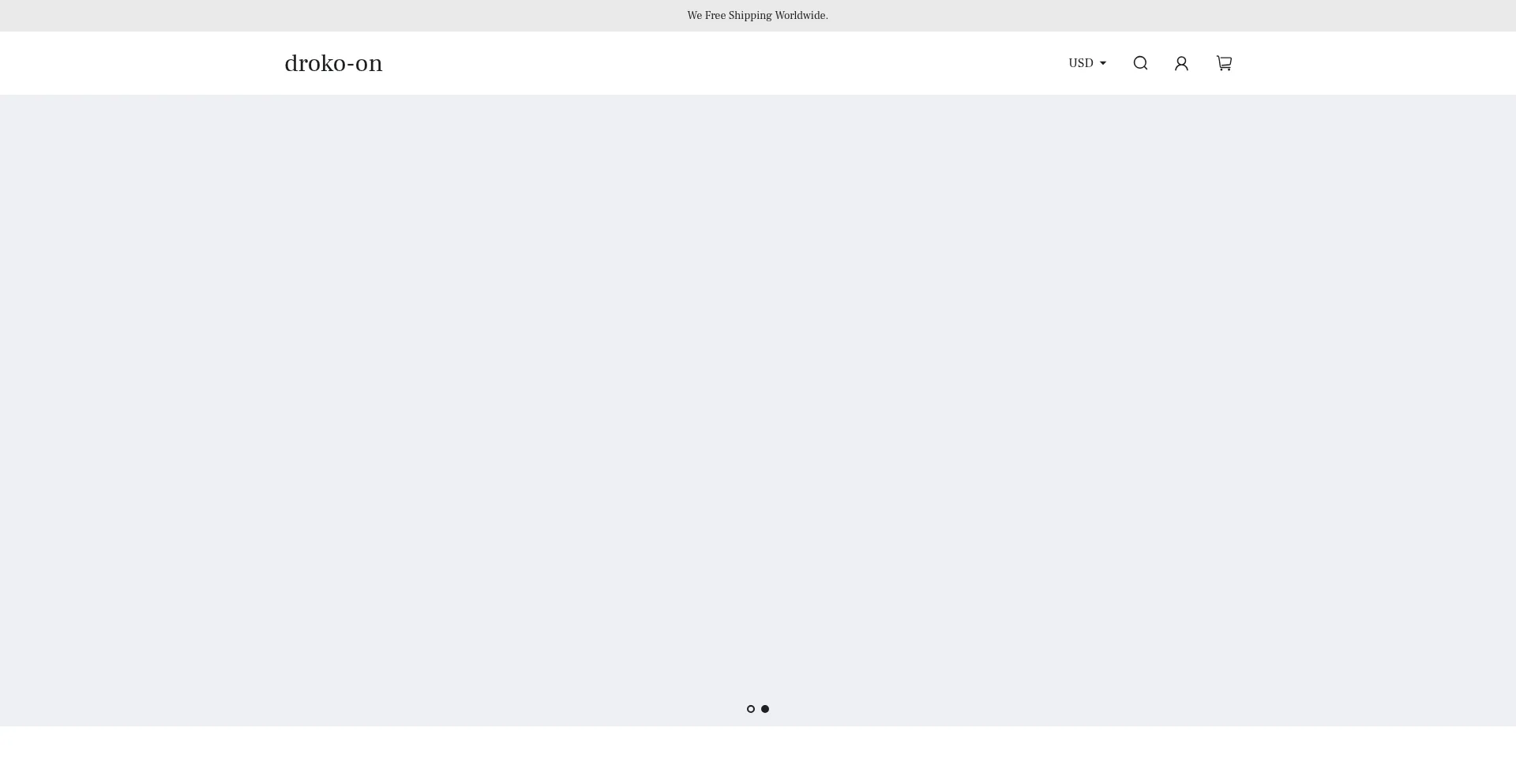 Website screenshot of Droko-on.club