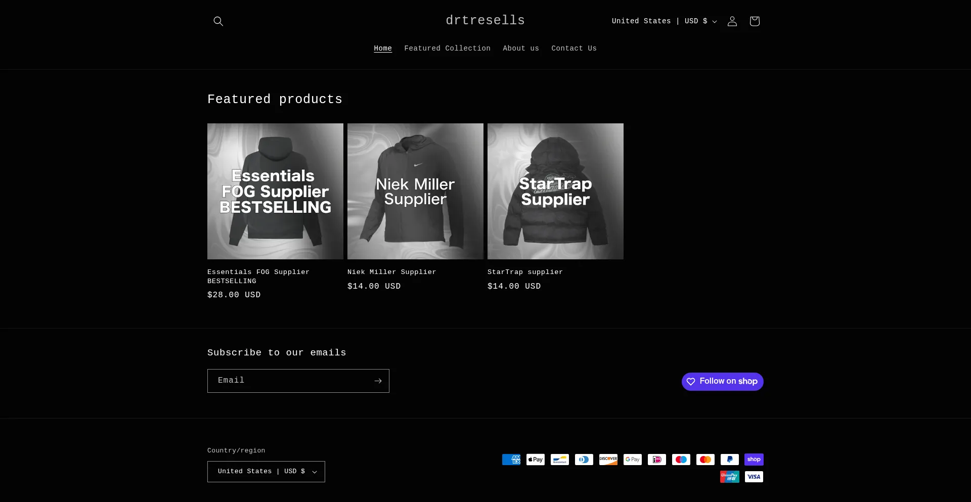 Drtresells.com Screenshot