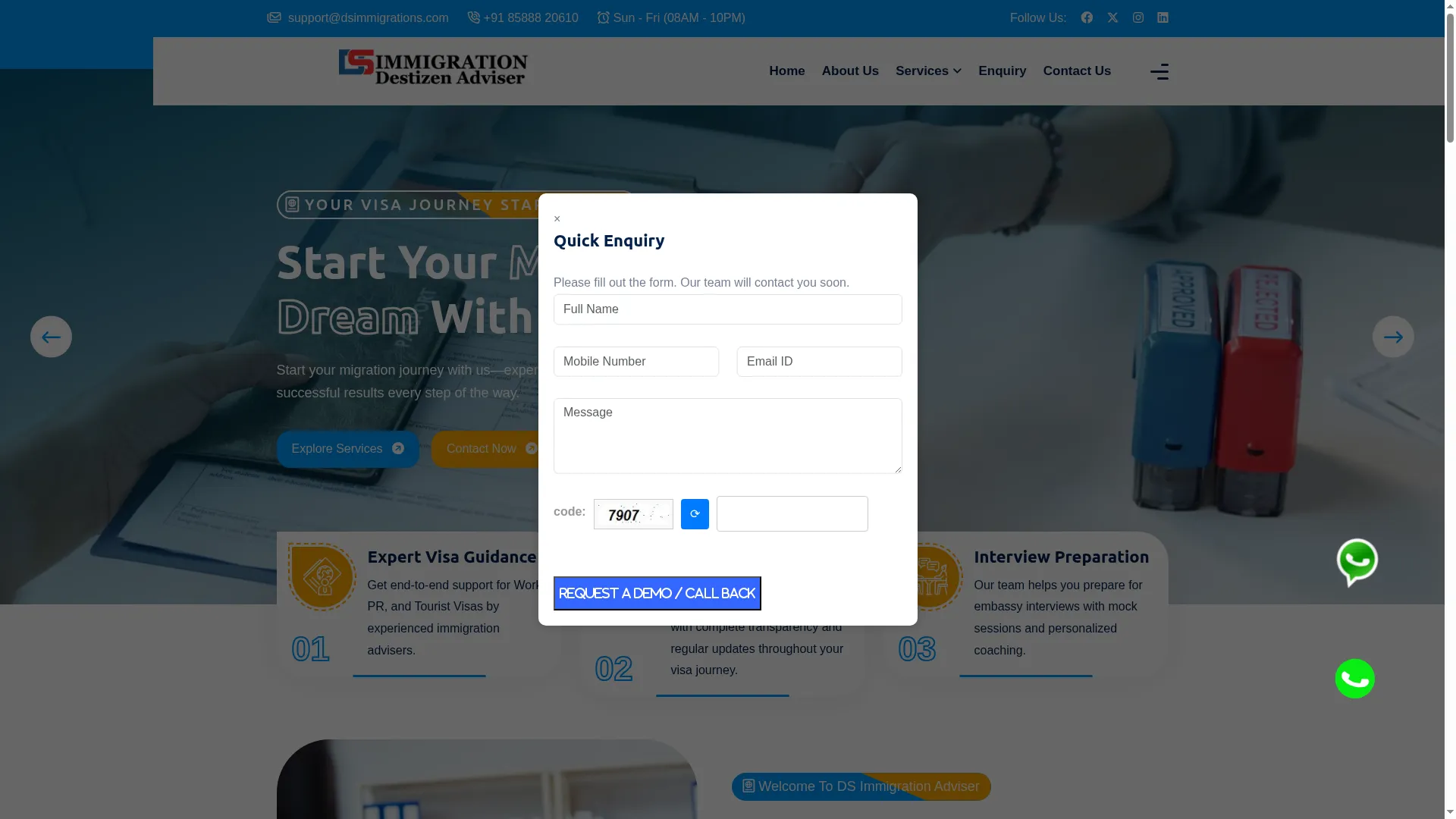 Dsimmigrations.com