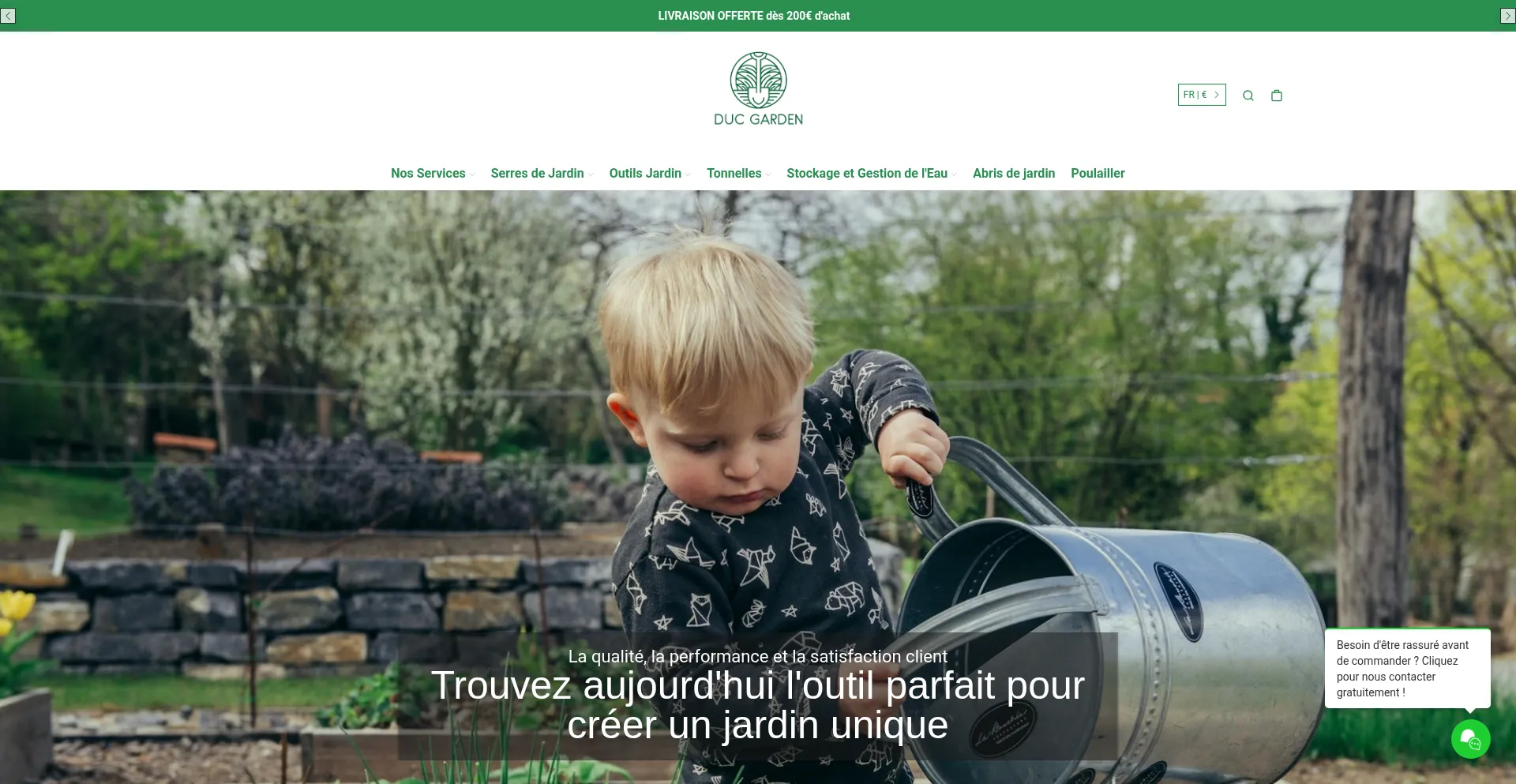Duc-garden.fr Screenshot