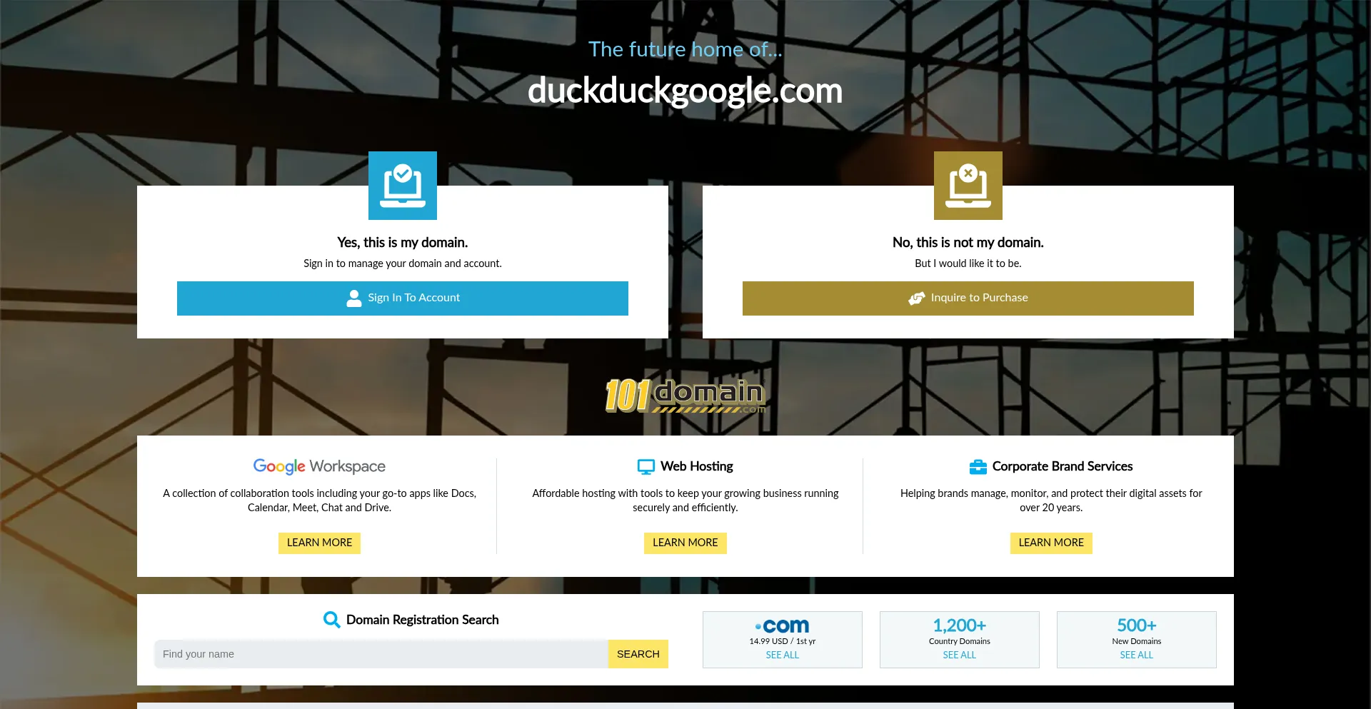 Duckduckgoogle.com Screenshot