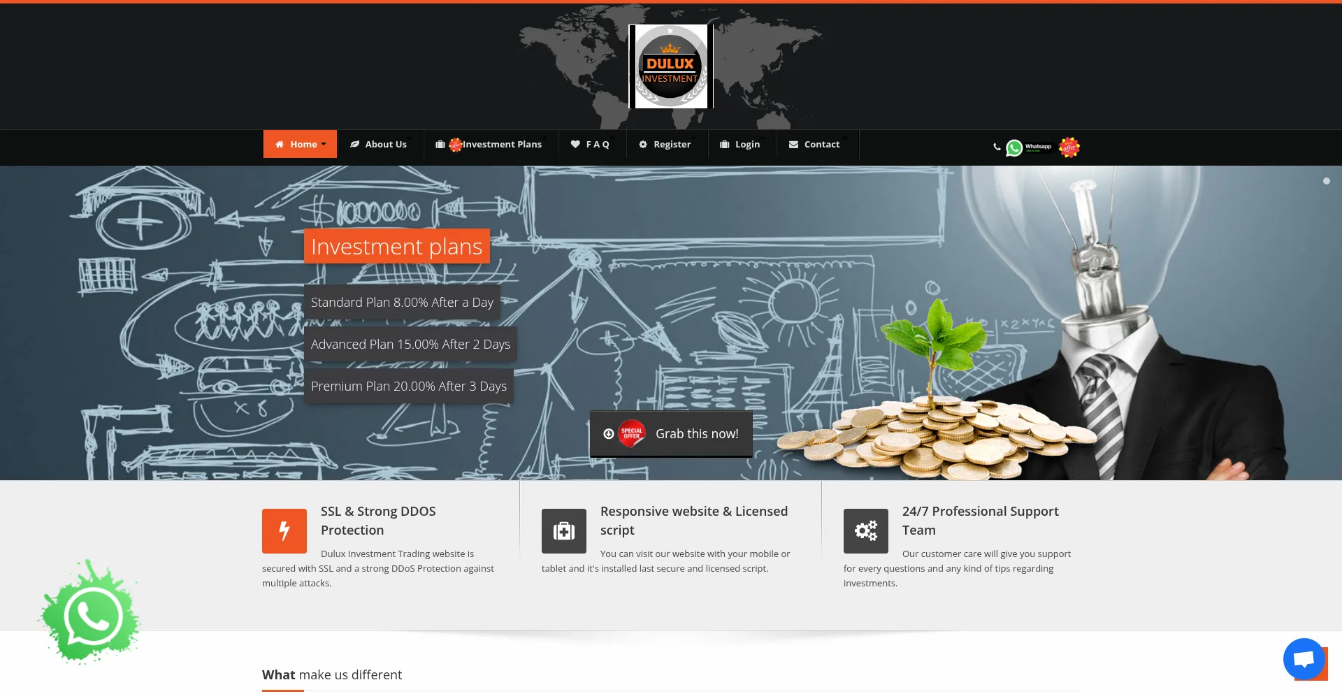 Duluxinvestmenttrading.com Screenshot