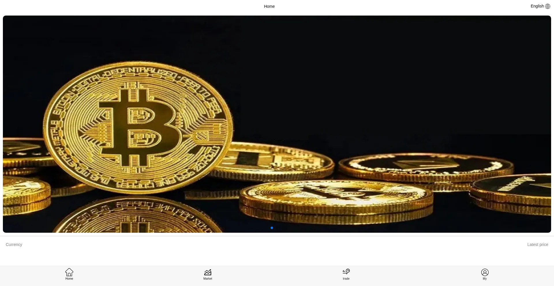 Website screenshot of Dvrusdt.com