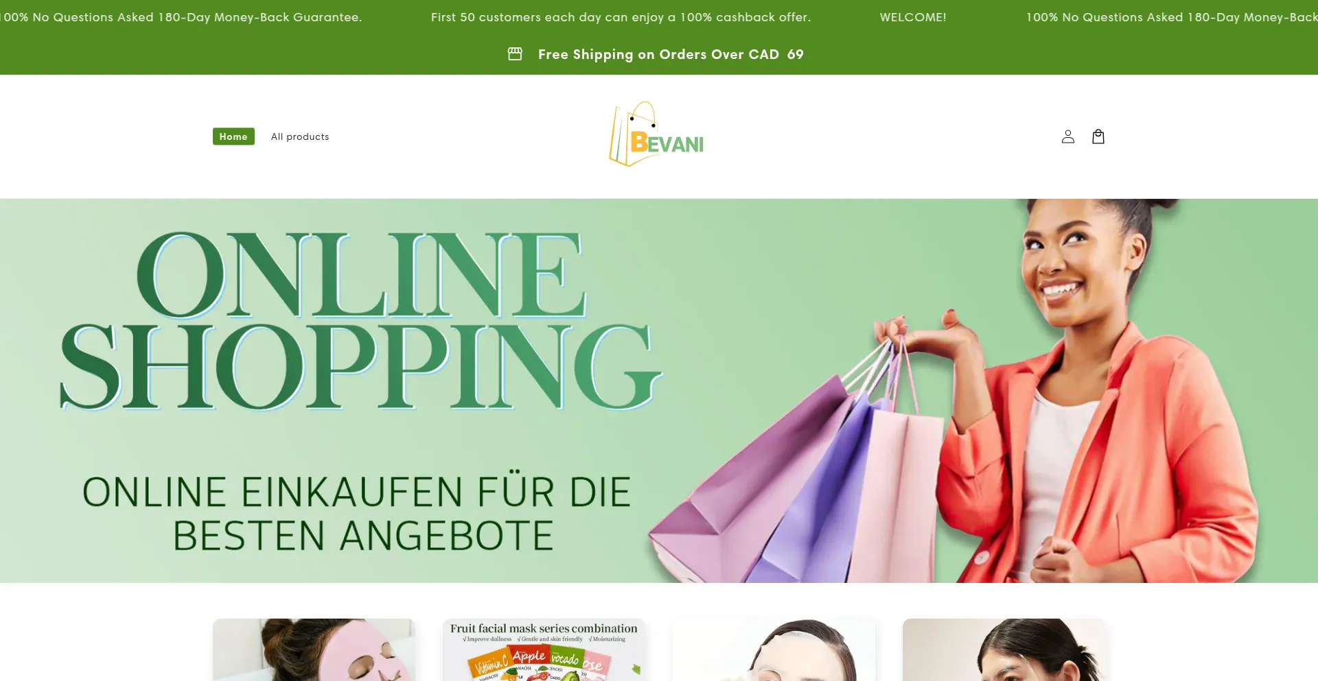 Website screenshot of Dyvoro.com