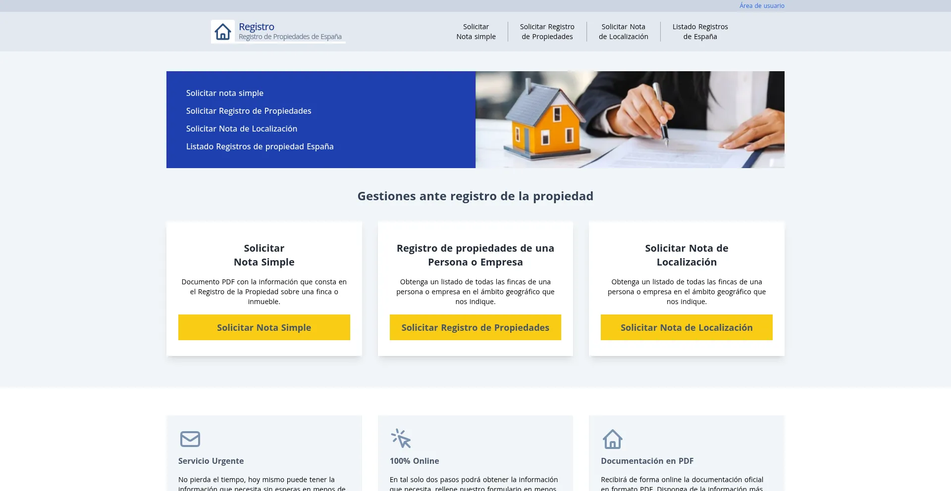 E-registradores.com Screenshot