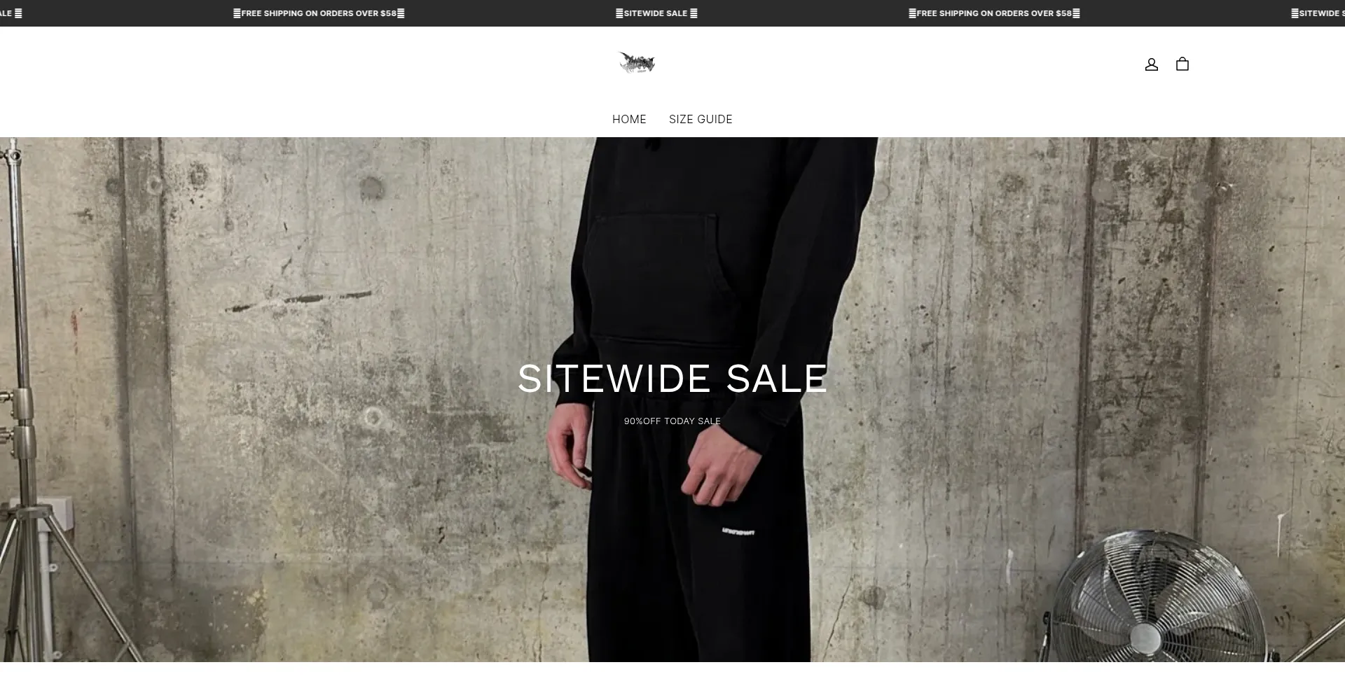 Website screenshot of Eagudish.com