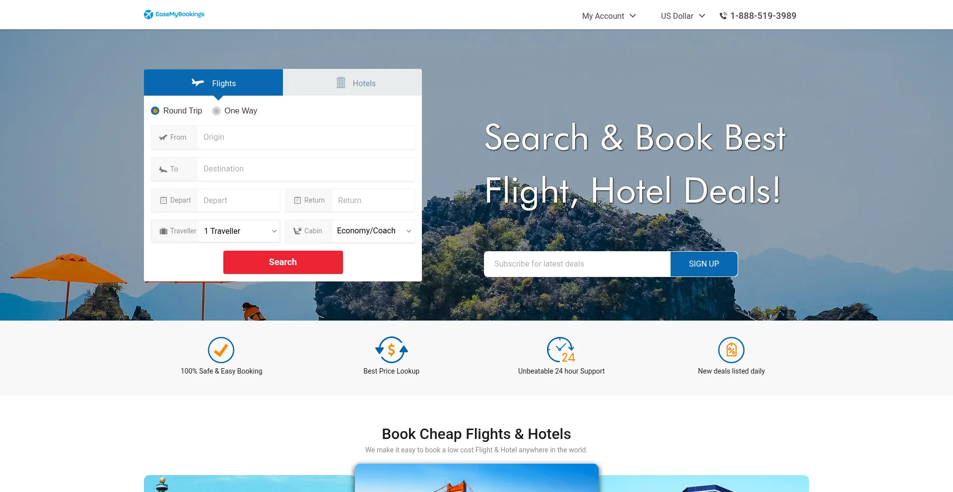 Easemybookings.com 安全可靠吗？