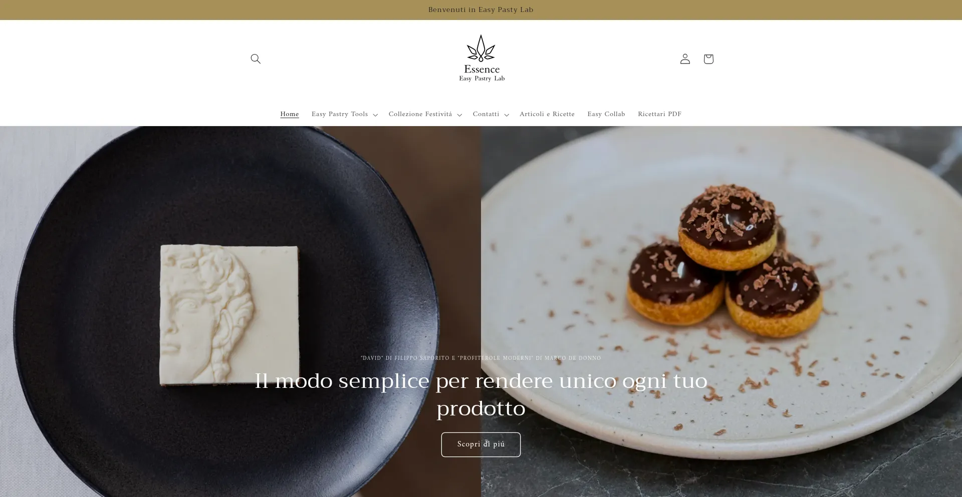 Easypastrylab.it Screenshot