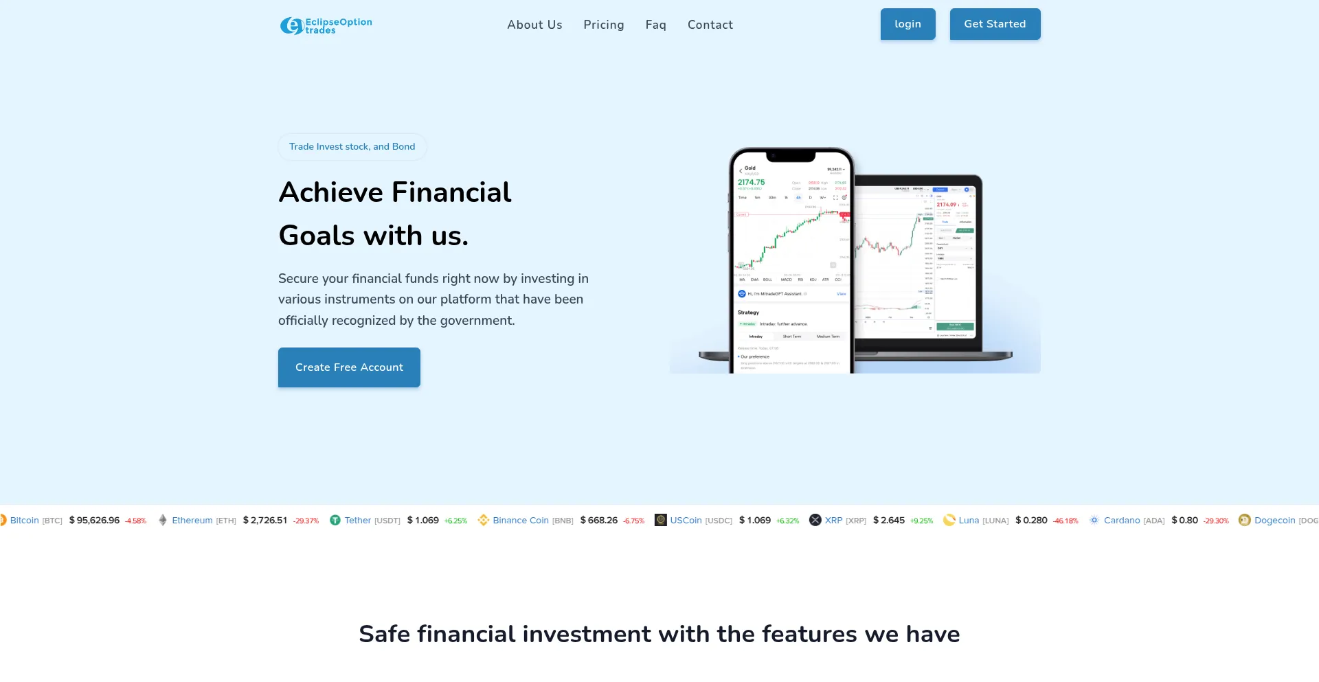 Eclipseoptiontrades.com 安全可靠吗？