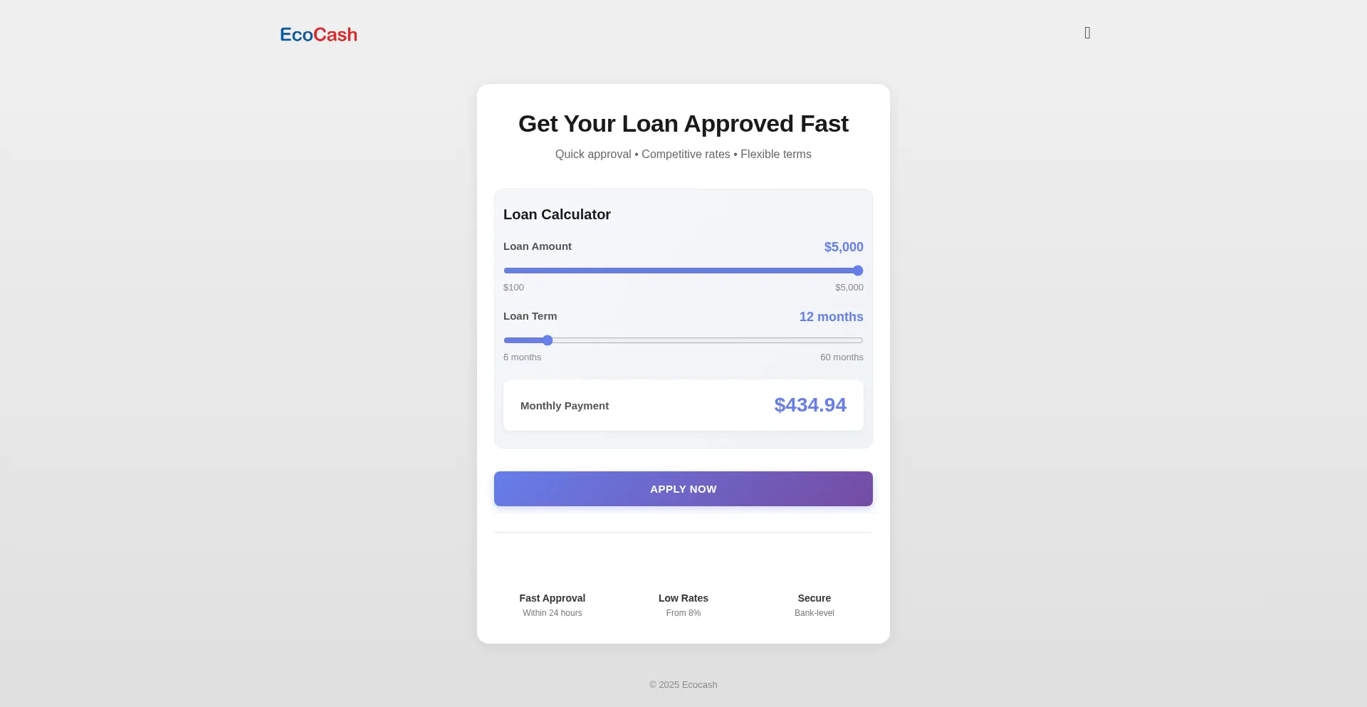 Ecocashloans.xsis.online