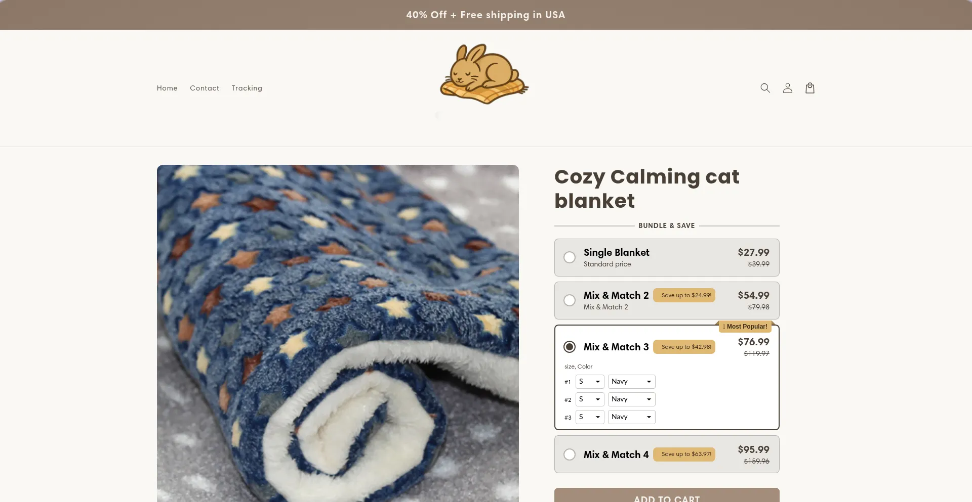 Website screenshot of Eddierabbit.com