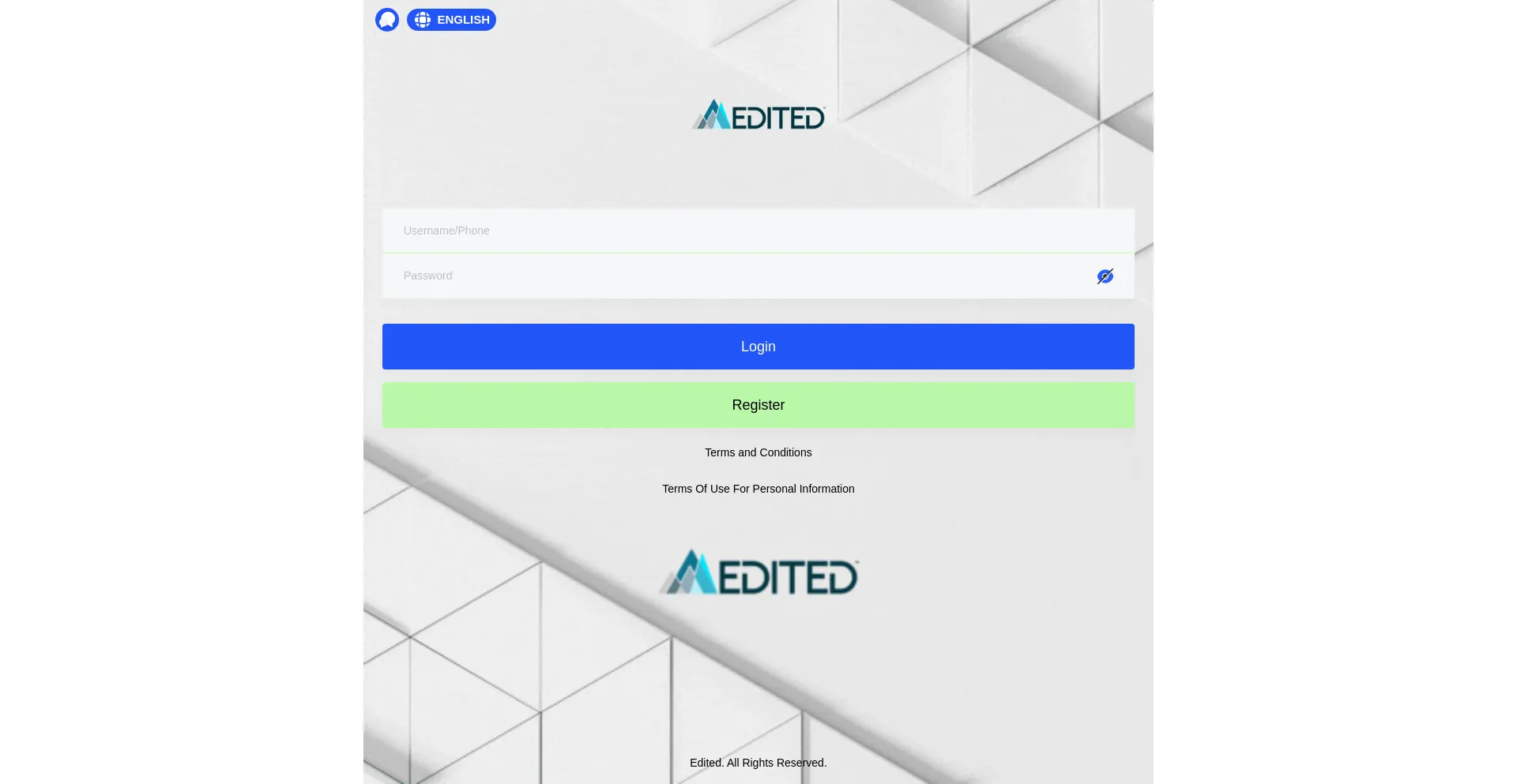 Website screenshot of Editedpro.top