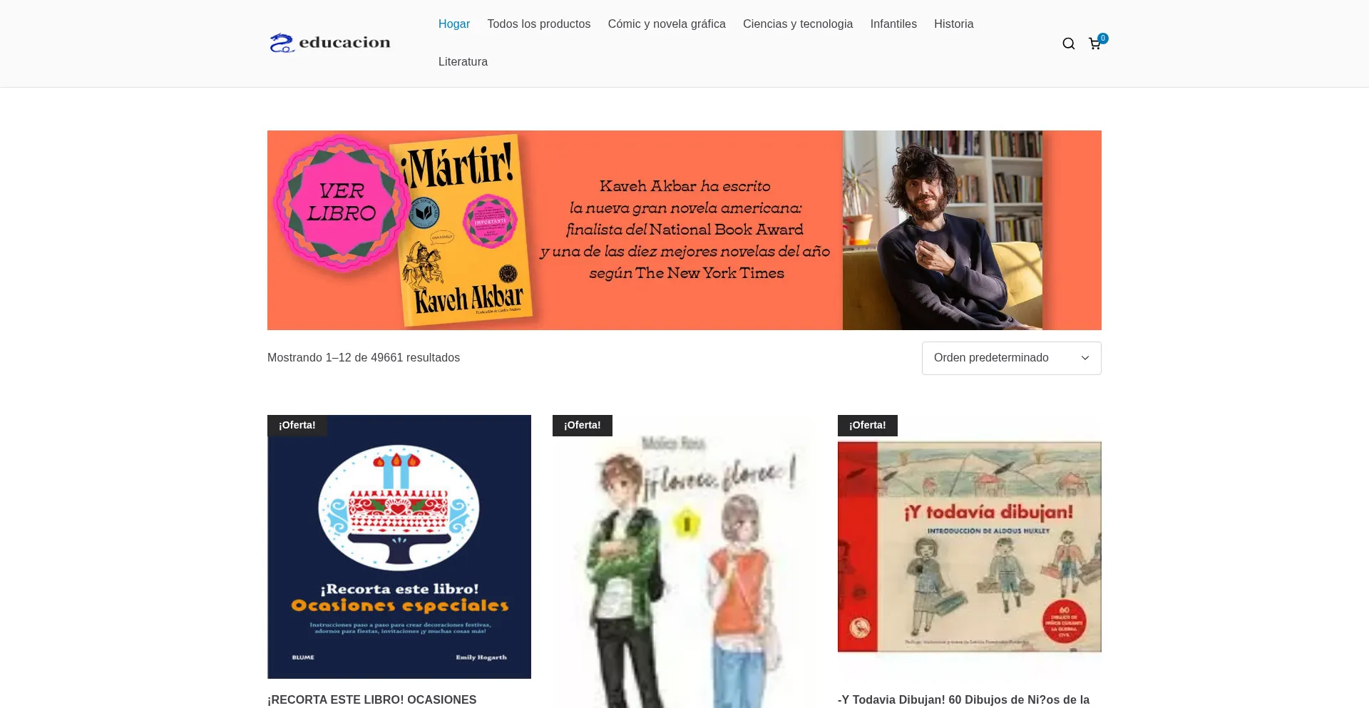 Website screenshot of Educacion-musical.com