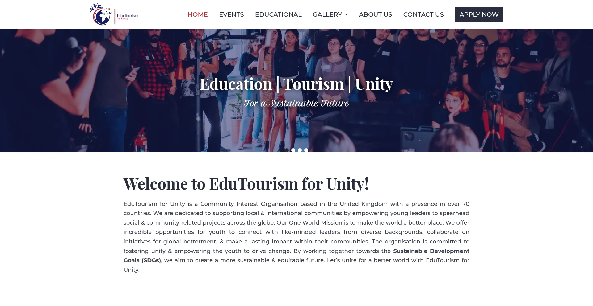 Edutourismforunity.org
