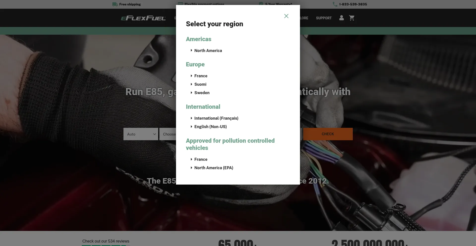 Eflexfuel.com 安全可靠吗？