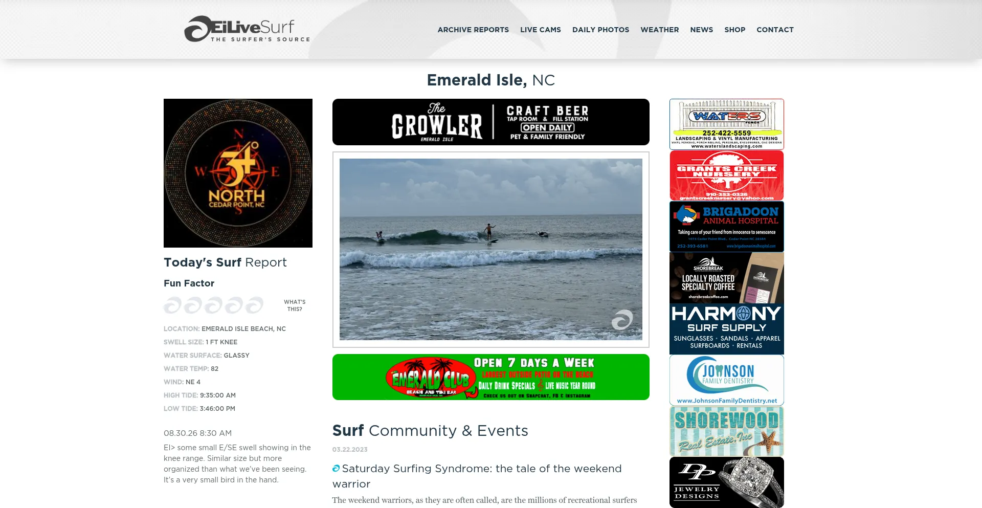 Eilivesurf.com