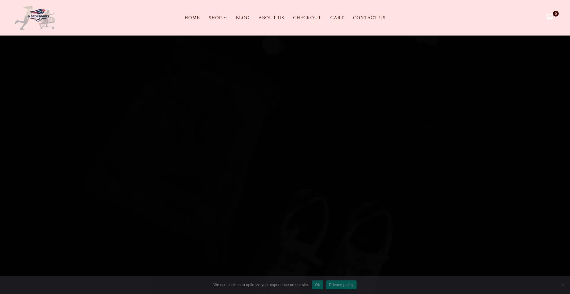Website screenshot of Eldronsports.com