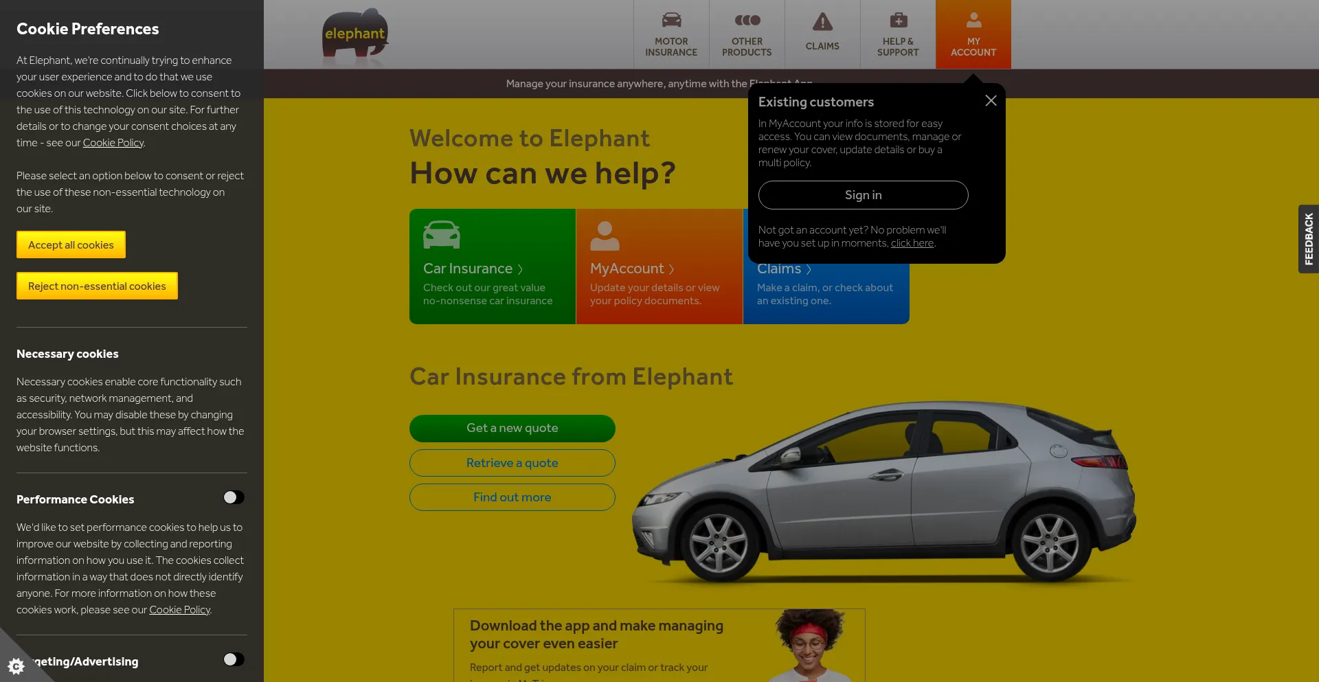 Elephant.co.uk Screenshot