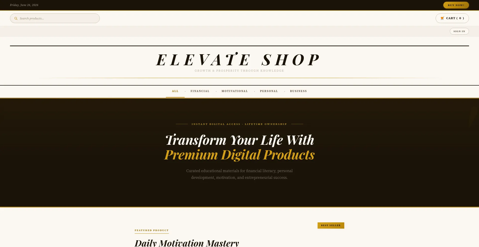 Elevate-shop.uk